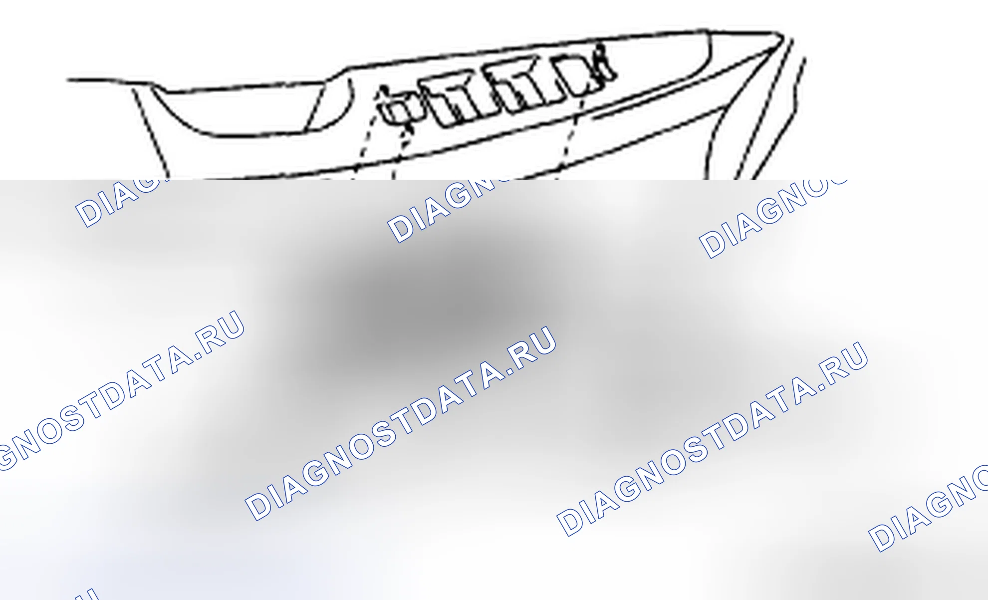 Рис. 63: СНЯТИЕ / УСТАНОВКА ПЕРЕКЛЮЧАТЕЛЯ ВНЕШНЕГО ЗЕРКАЛА ПИТАНИЯ. Mazda CX-7 I