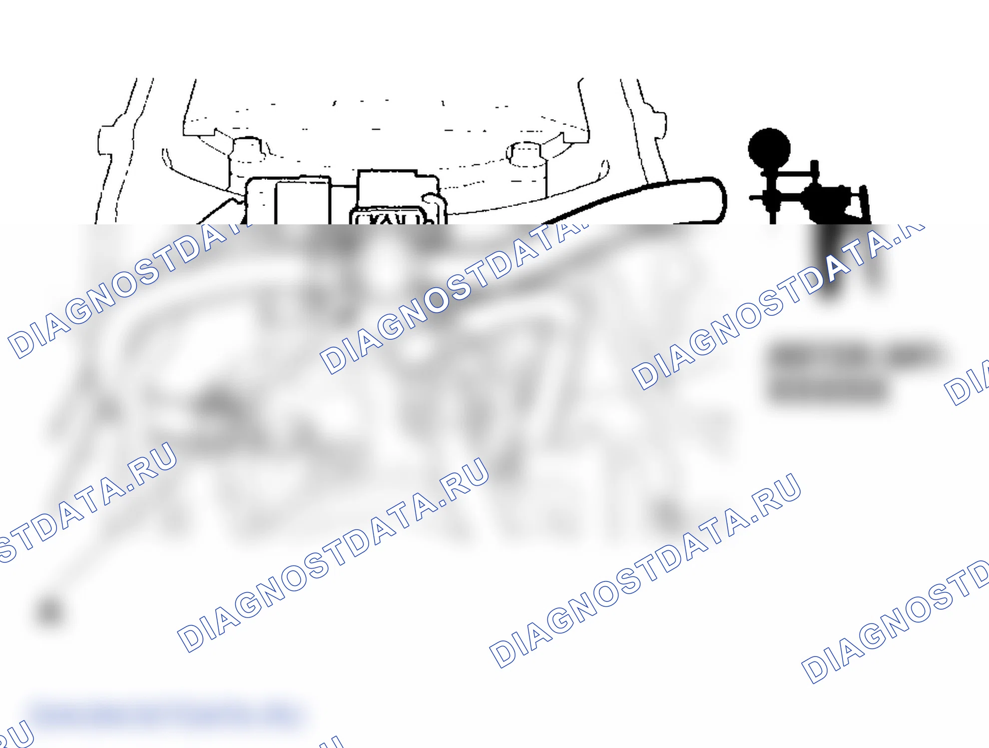 Рис. 115: Проверка крышки для заливки топлива. Honda Odyssey II