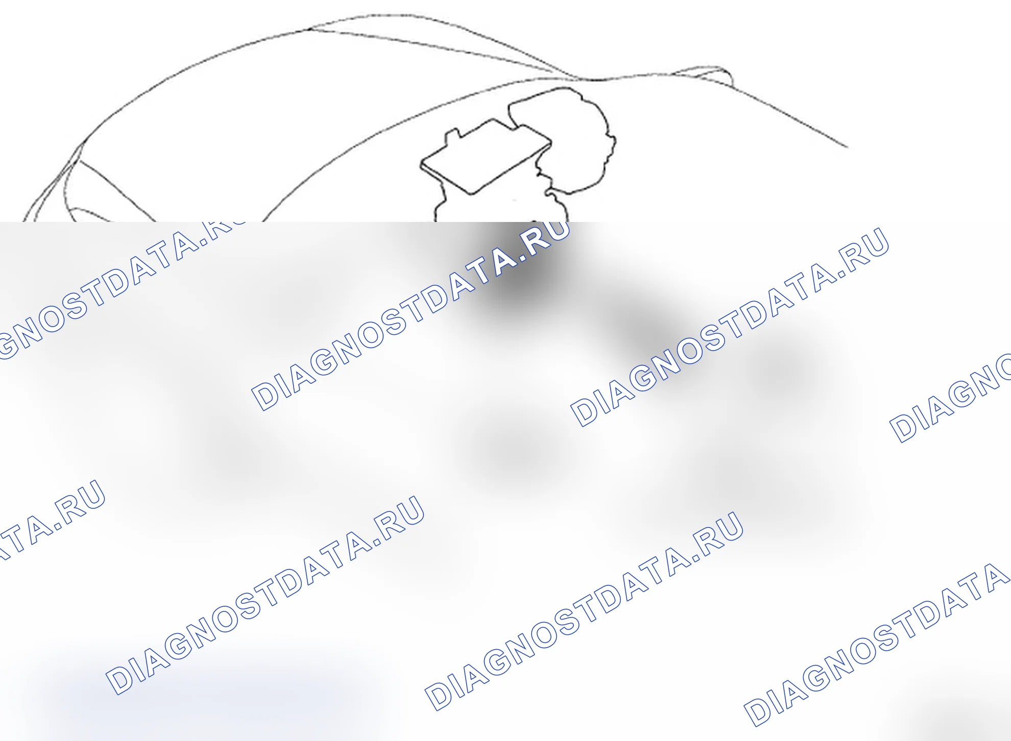 Рис. 41: РАСПОЛОЖЕНИЕ КОМПОНЕНТОВ. Hyundai Santa Fe II