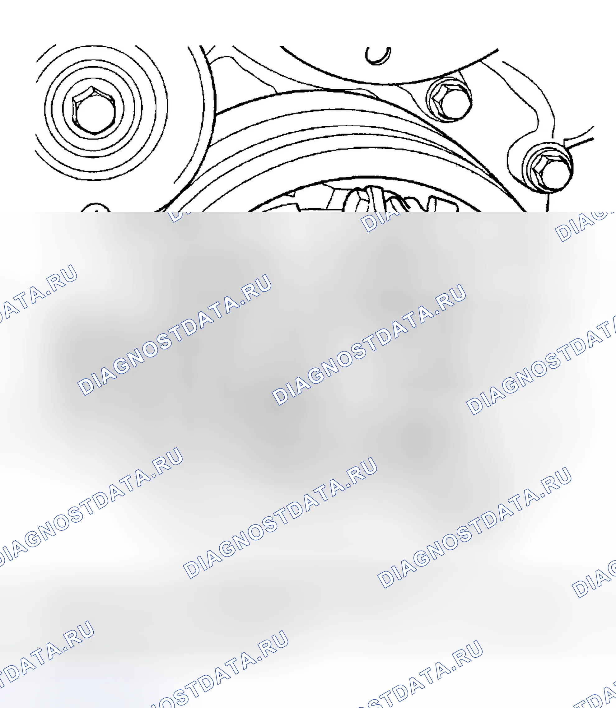 Рис. 220: ДЕМОНТАЖ. Dodge Pickup R1500 