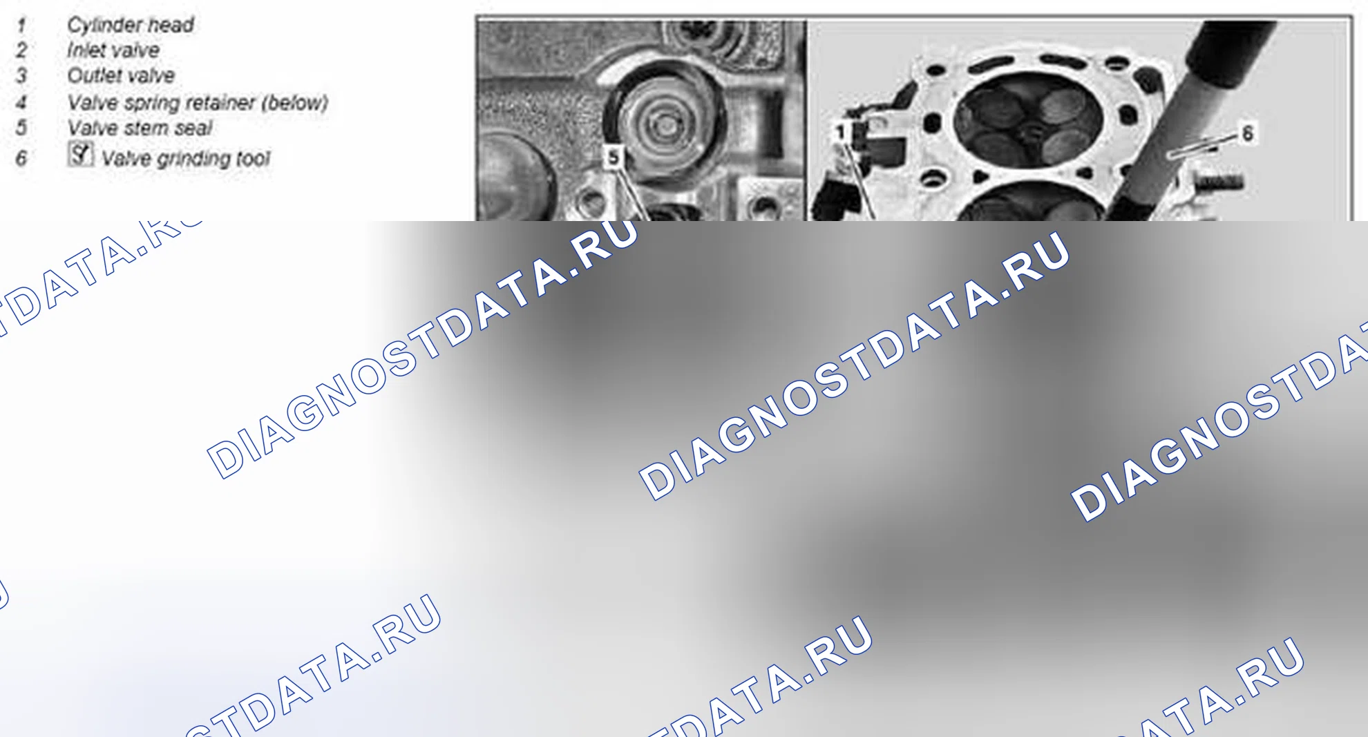 Рис. 175: Демонтаж / монтаж клапанов - AR05.30-P-xtegx1 3511MCC. Kia Soul I