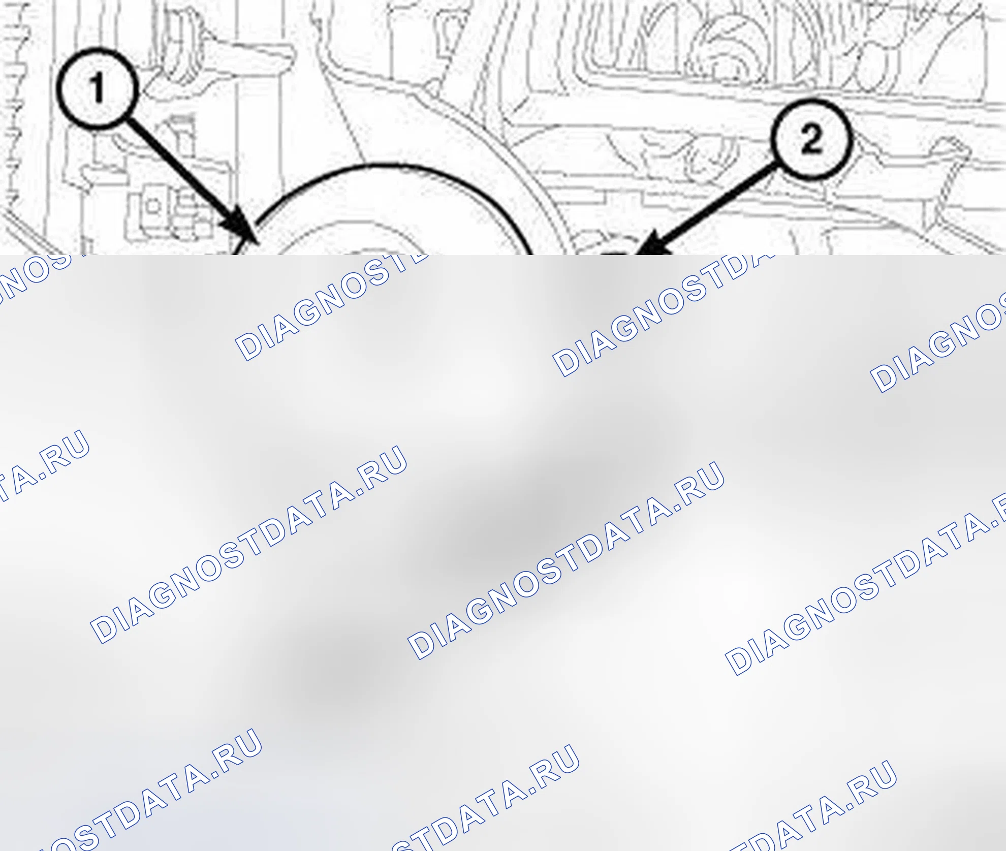 Рис. 3: ДЕМОНТАЖ. Chrysler Town & Country V рестайлинг