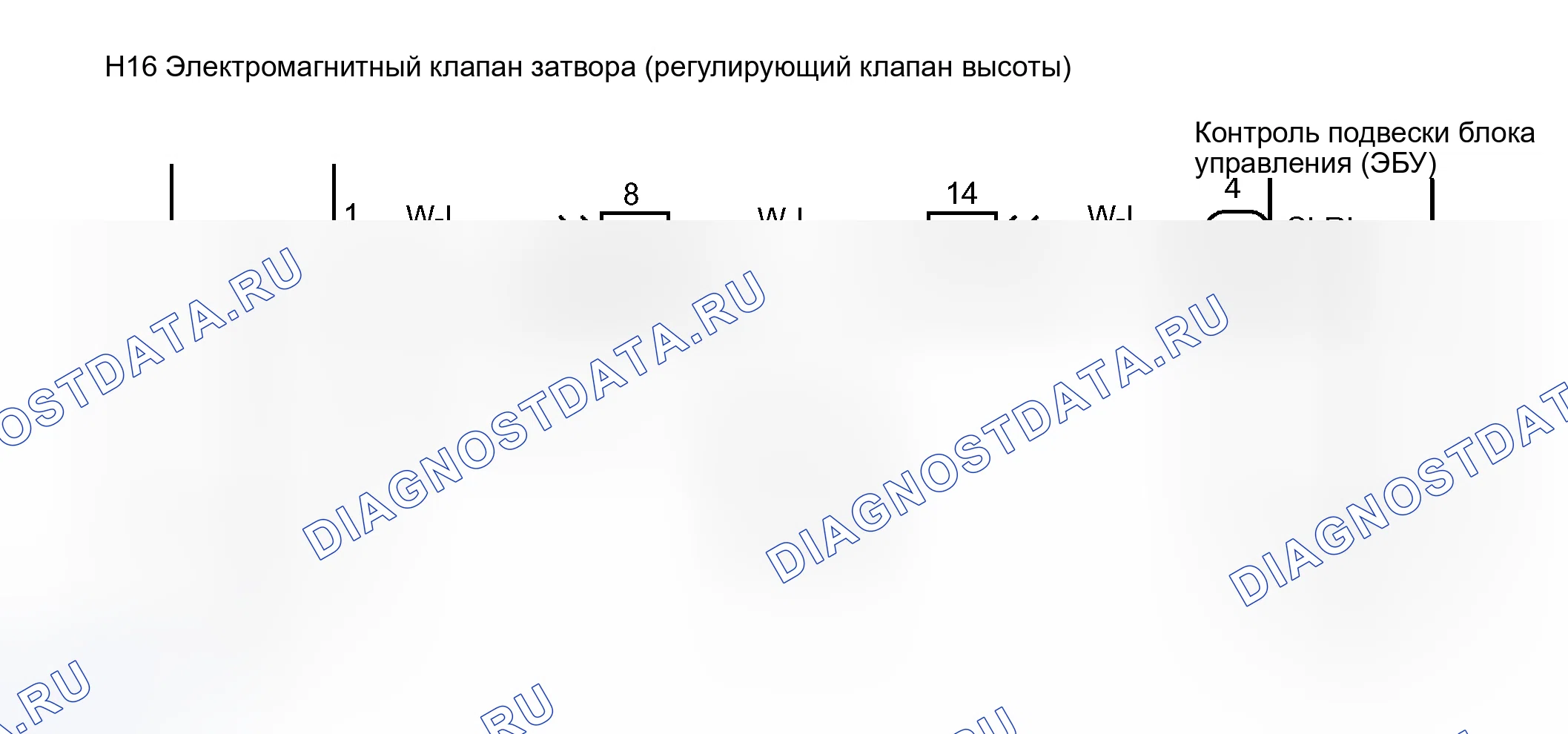 Рис. 34: электросхема. Toyota Sequoia I рестайлинг