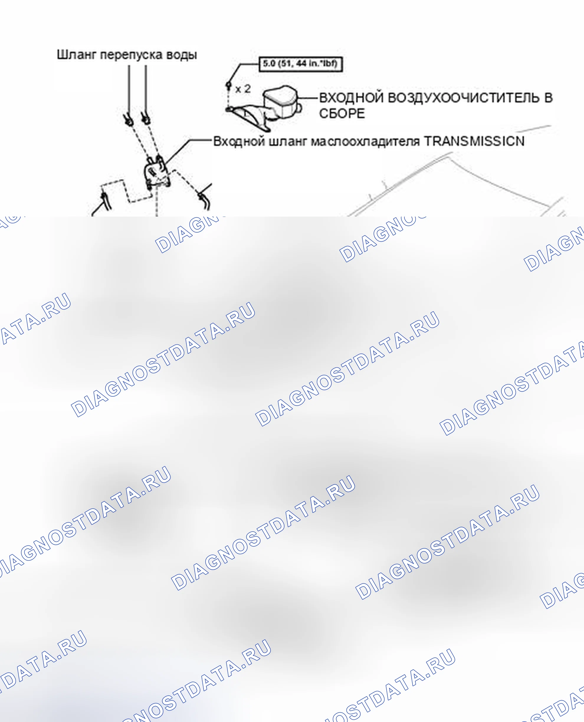Рис. 134: ИЛЛЮСТРАЦИЯ. Toyota Camry XV40 рестайлинг