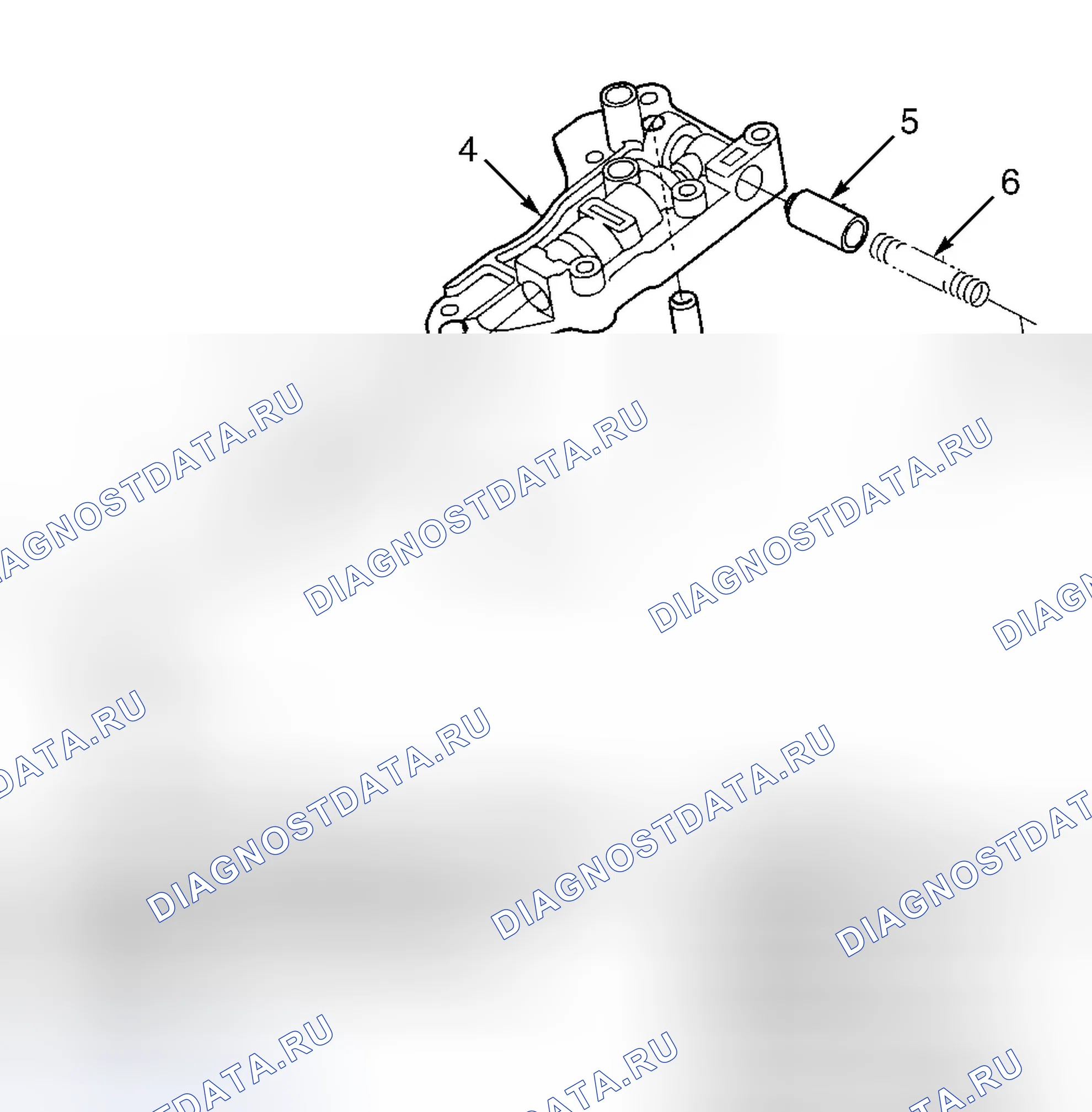 Рис. 124: Повторная сборка. Honda Accord V