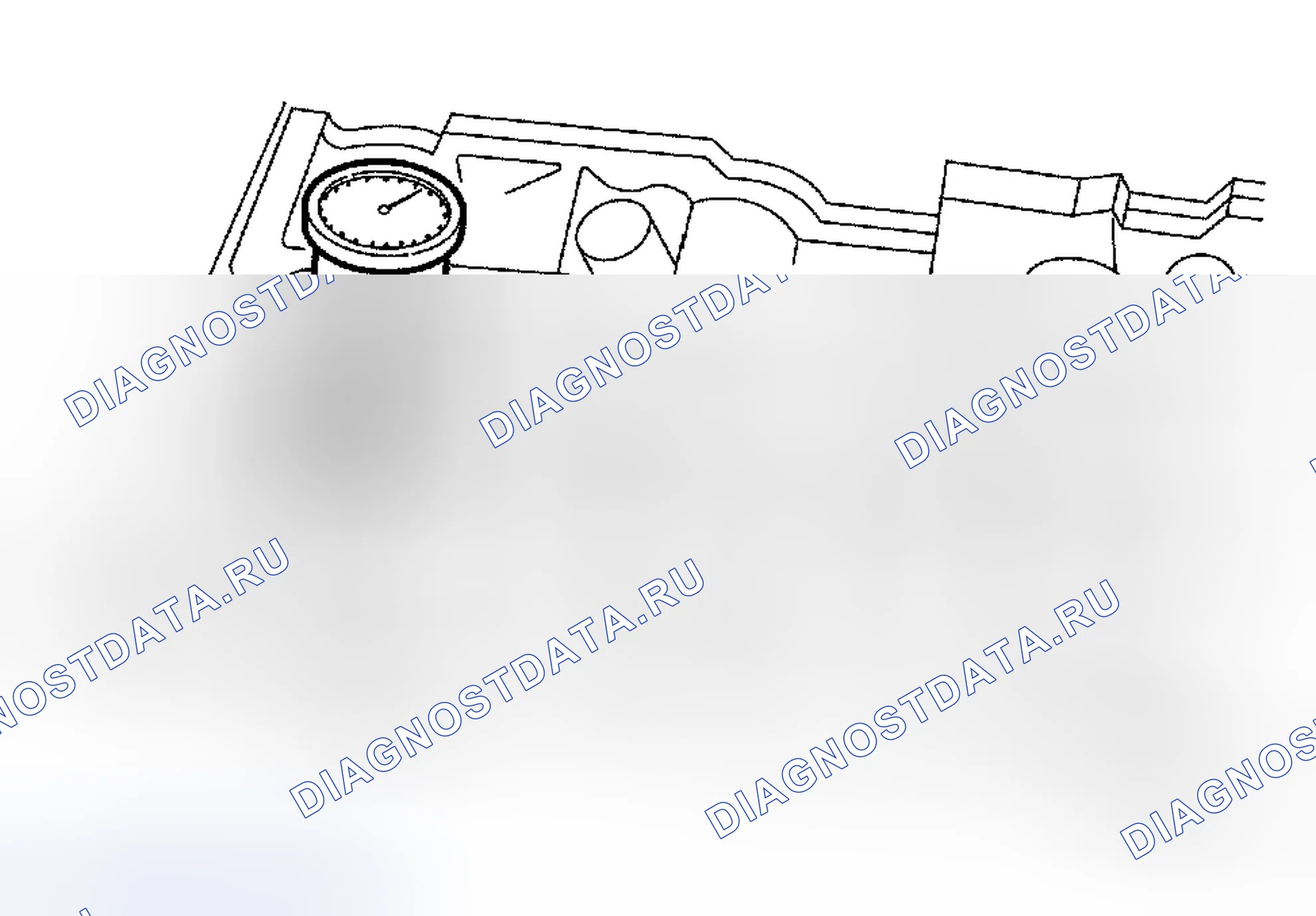 Рис. 631: Биение седла клапана. Mazda 2 I рестайлинг