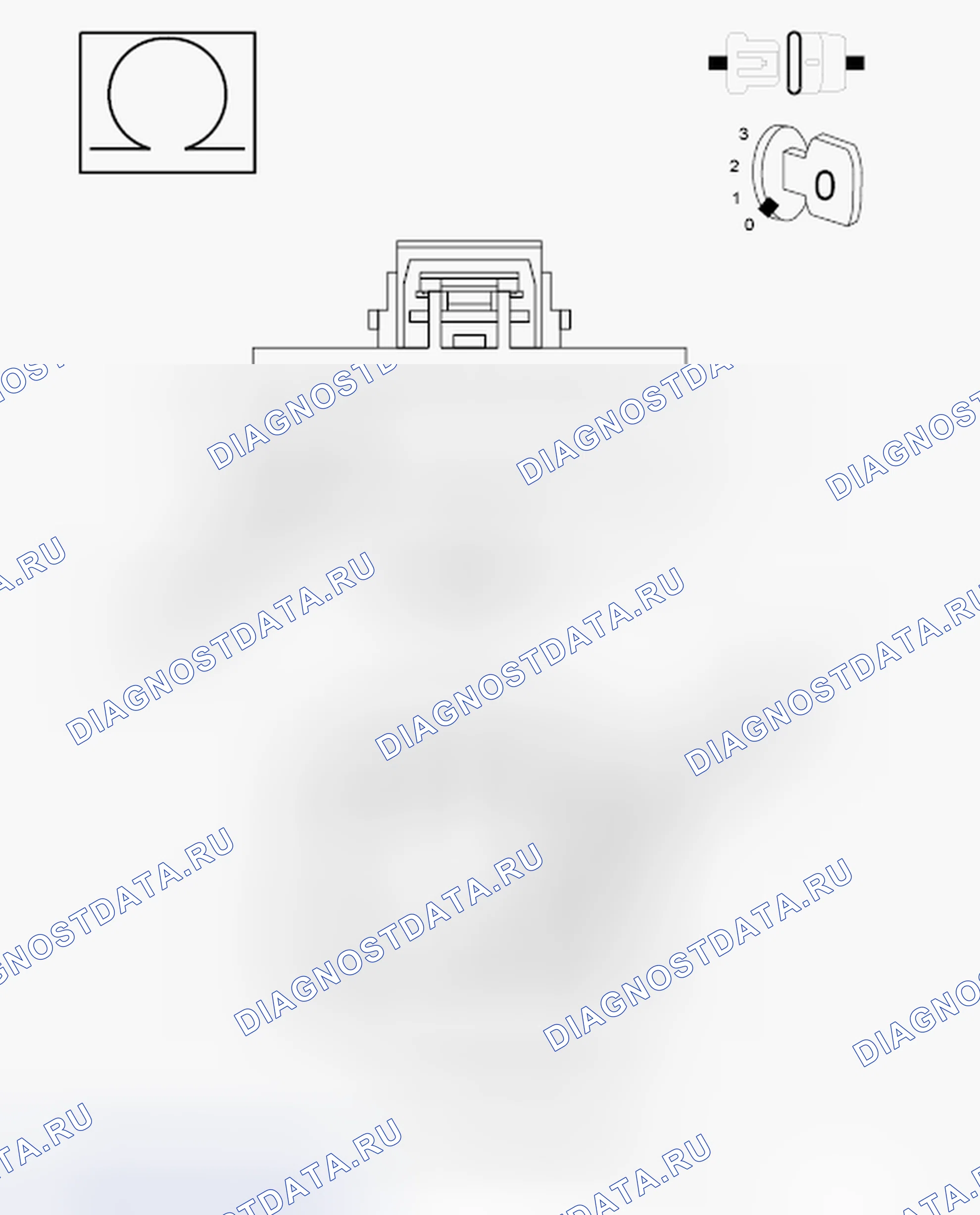 Рис. 485: ДИАГНОСТИЧЕСКИЙ ТЕСТ. Dodge Grand Caravan V