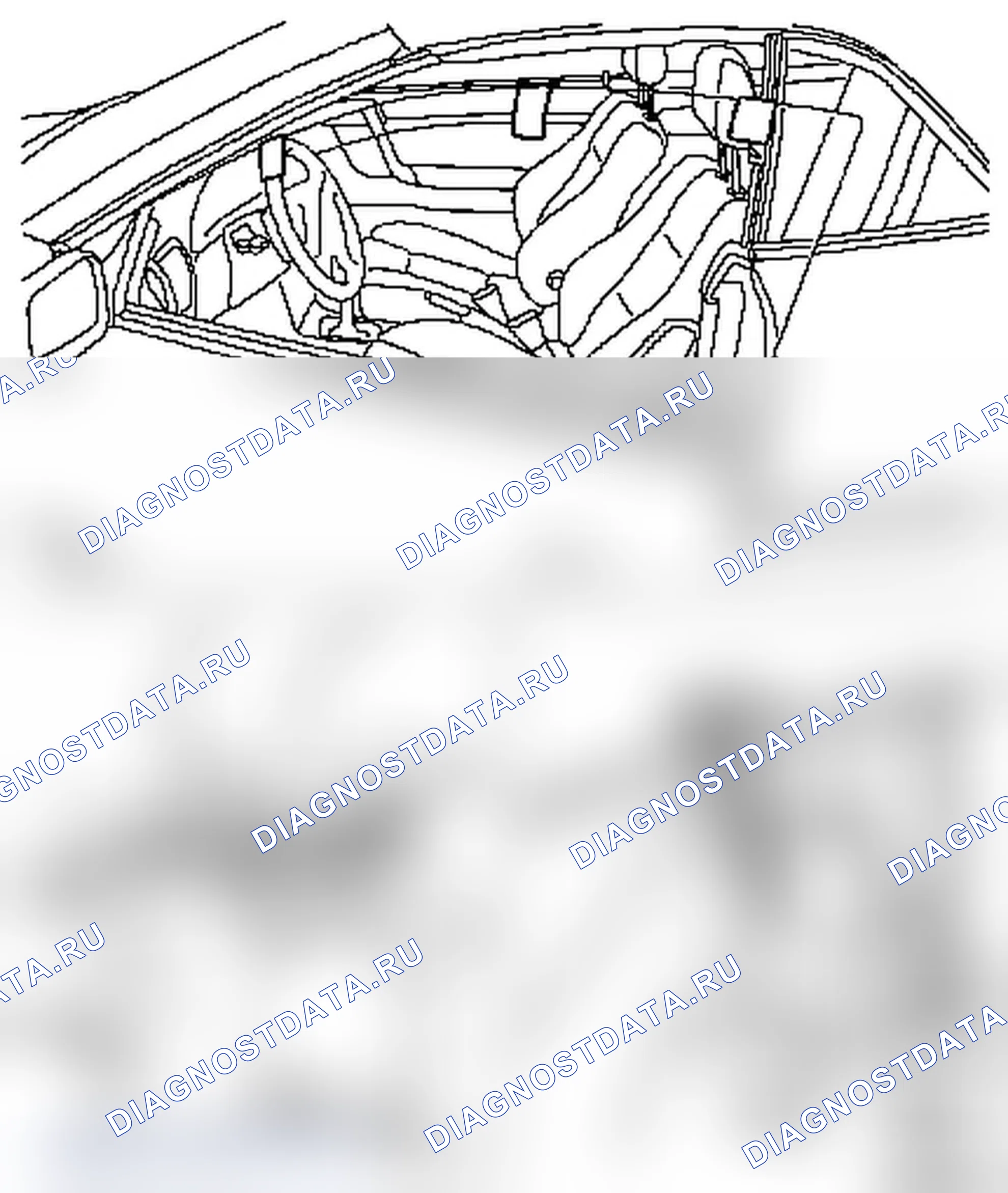 Регулировка подъемного окна передней двери (модель F67). Opel Astra G