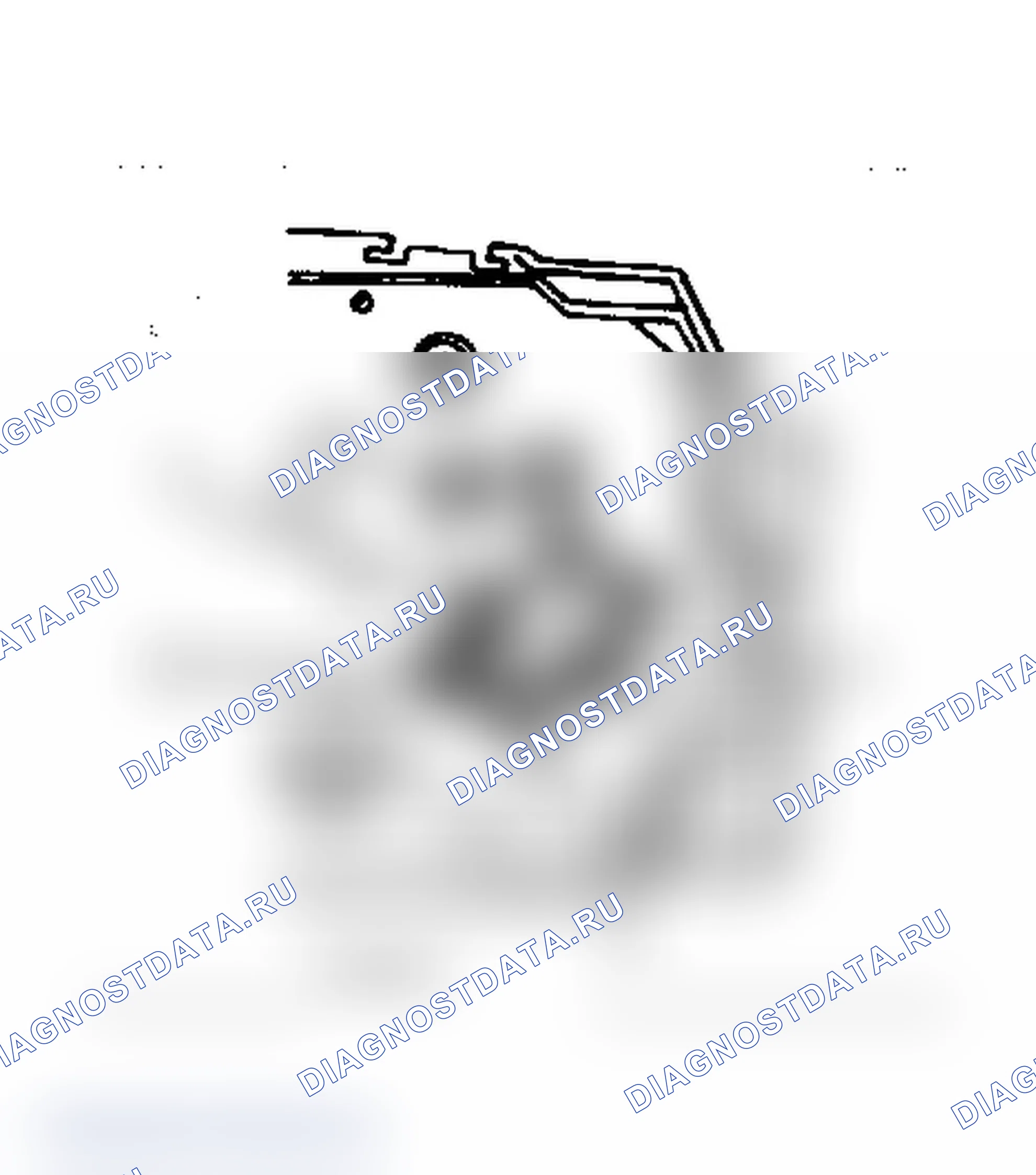 Рис. 2: Sigma топливо Gauge проверить клемма ID. Mitsubishi Mirage III