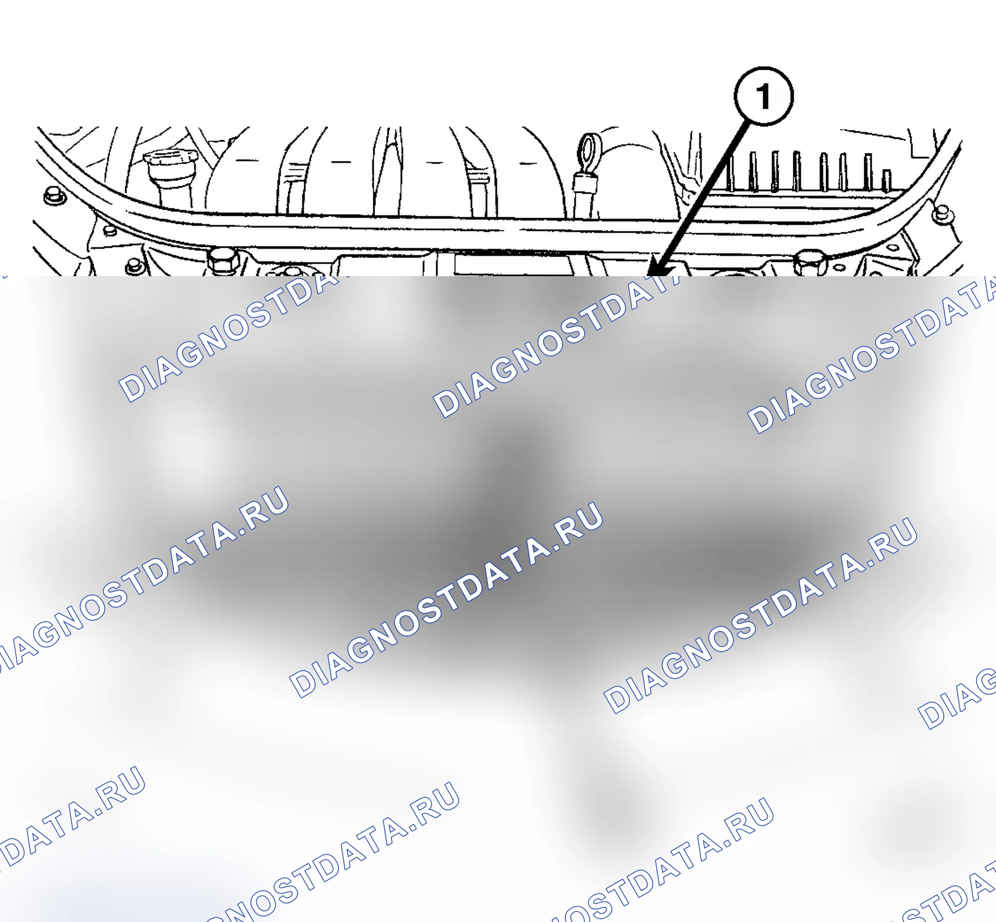 Рис. 42: ОХЛАДИТЕЛЬ НАГНЕТАЕМОГО ВОЗДУХА. Dodge Caliber I