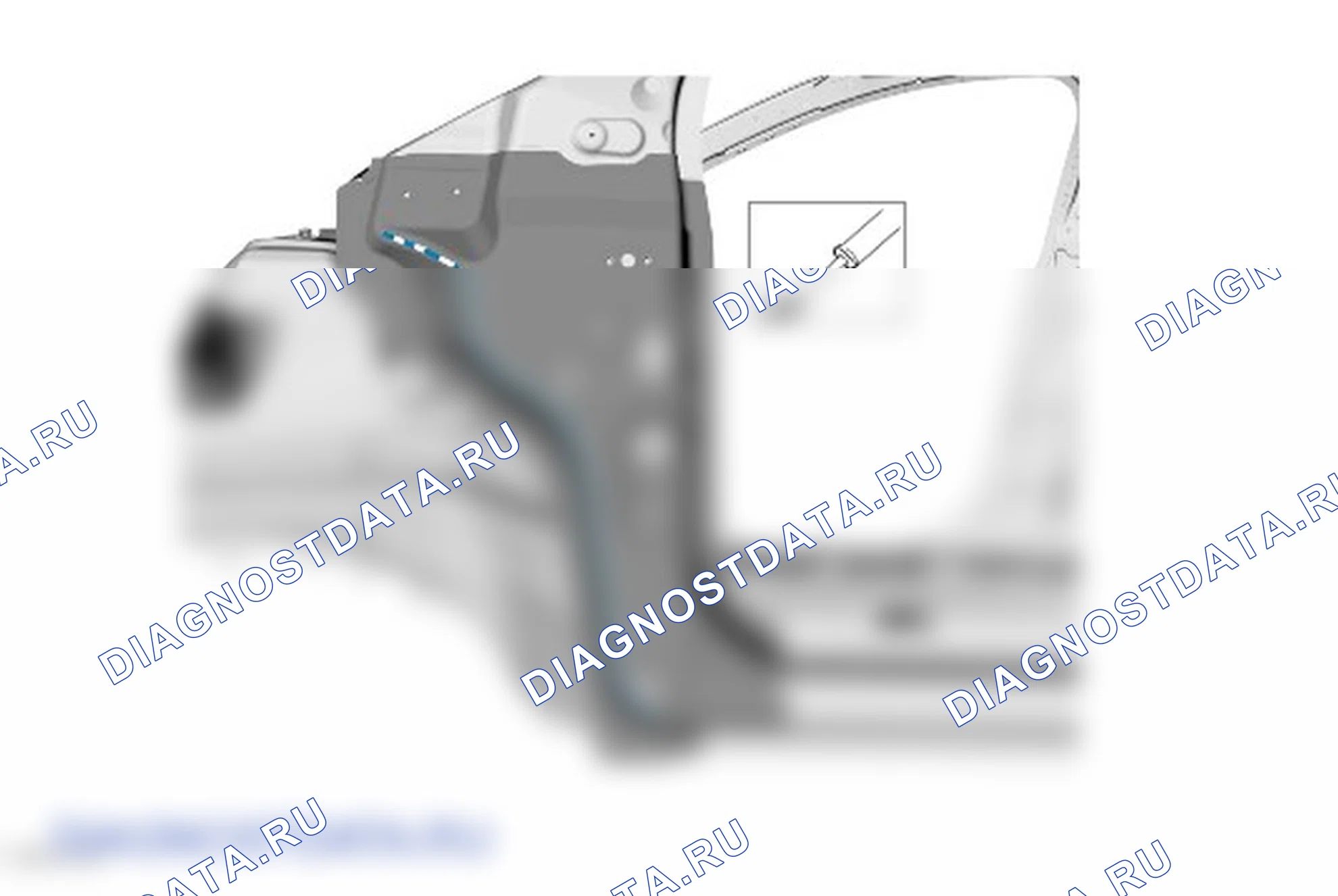 Секция наружной панели стойки А и армирование: описание и работа. Ford Galaxy III