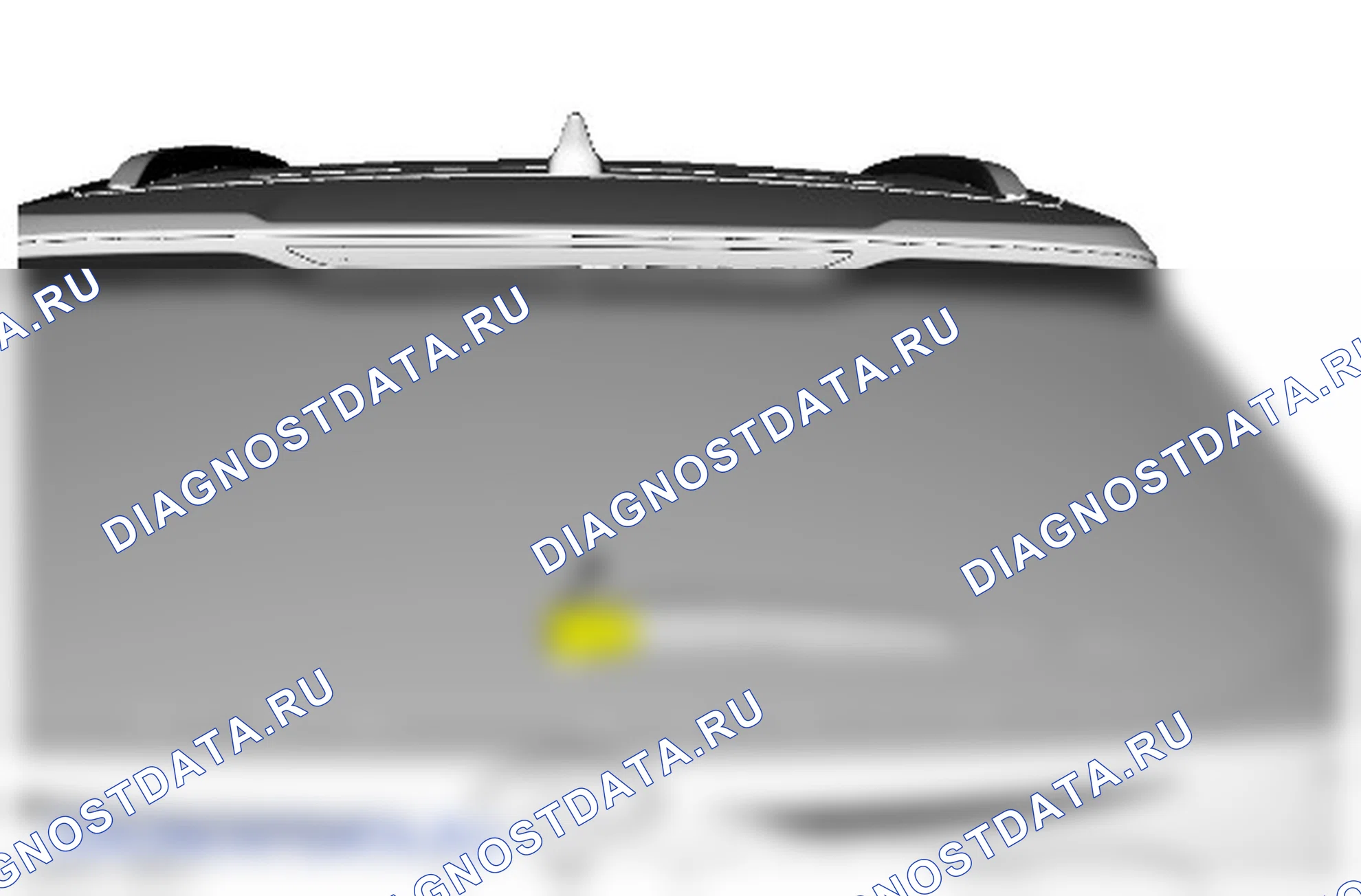 Как снять и установить поворотный рычаг очистителя заднего стекла. Ford Edge II