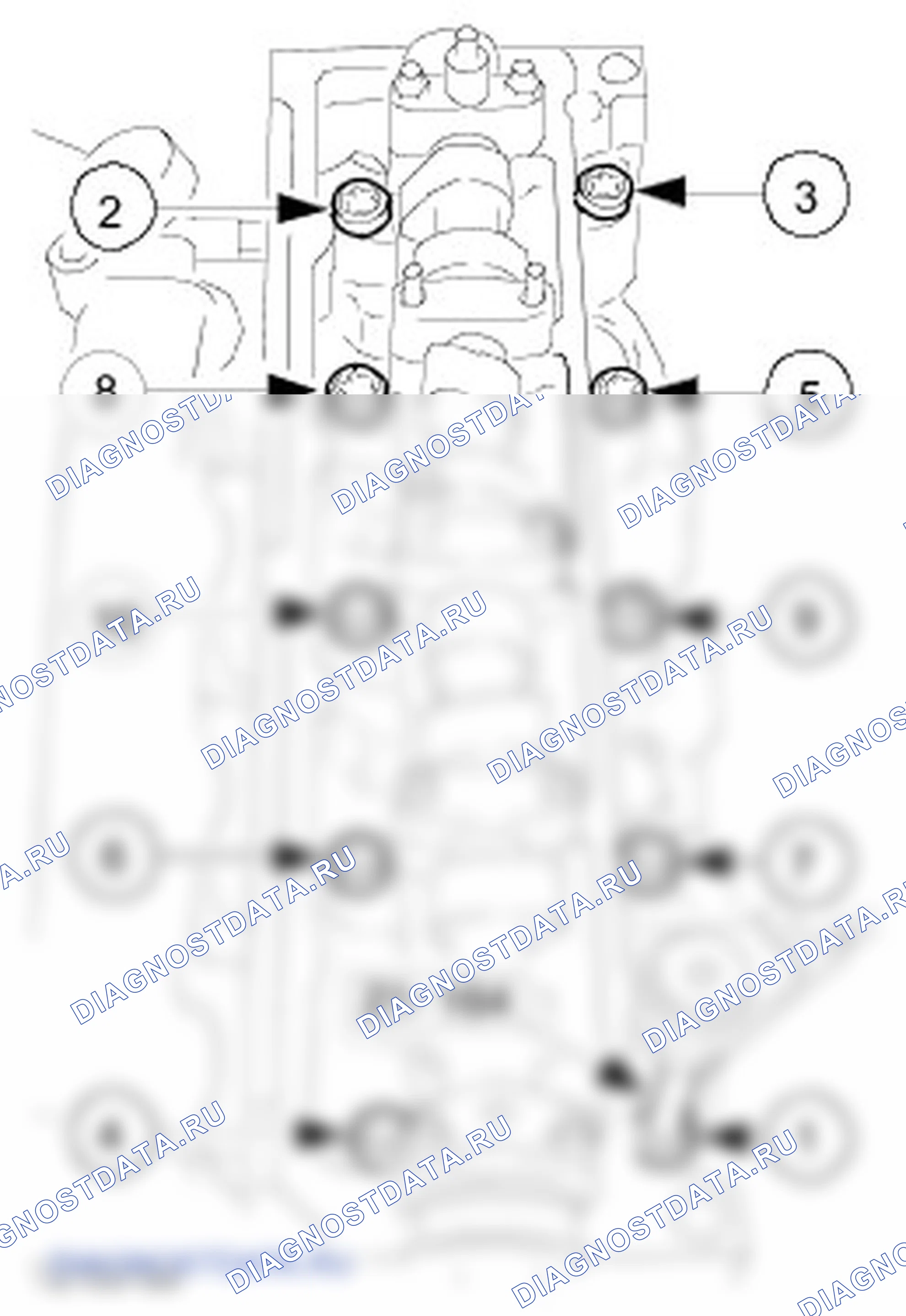 Разборка двигатель. Ford Ikon I