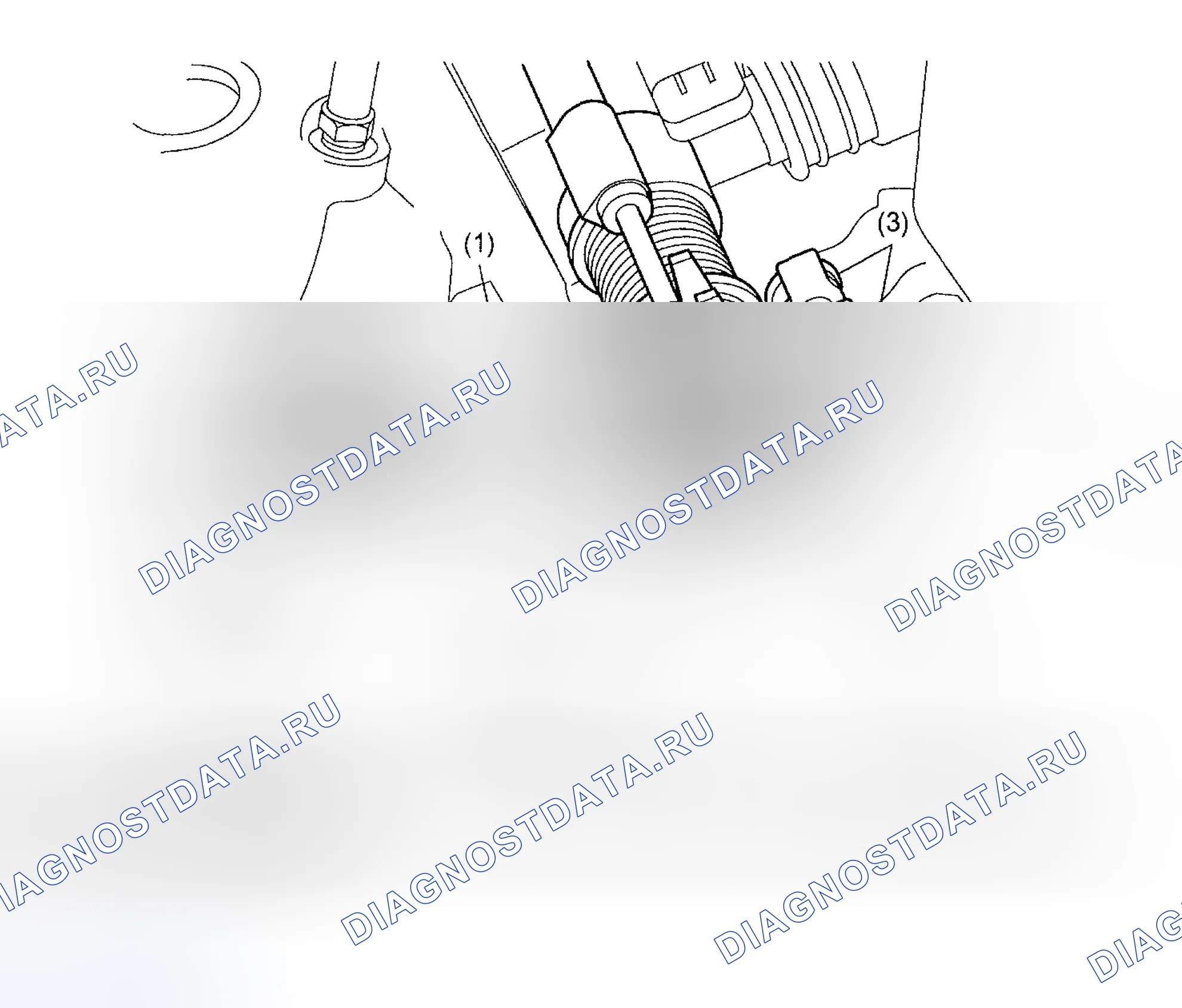 Рис. 74: ДРОССЕЛЬ ДВИГАТЕЛЯ. Subaru Impreza WRX GD/GG рестайлинг