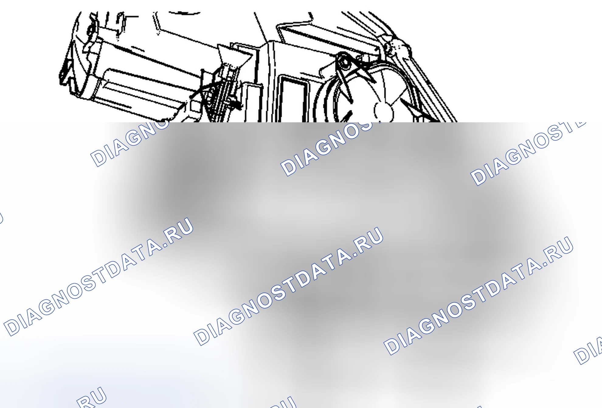 Рис. 49: Замена кронштейна фары. Cadillac CTS II