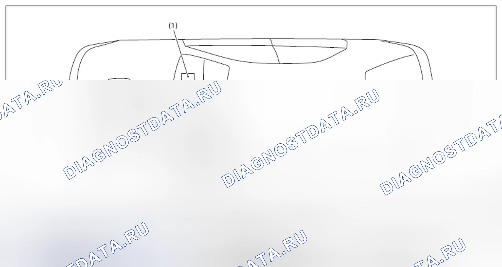 Рис. 796: МОДУЛЬ УПРАВЛЕНИЯ. Subaru Legacy BM/BR рестайлинг