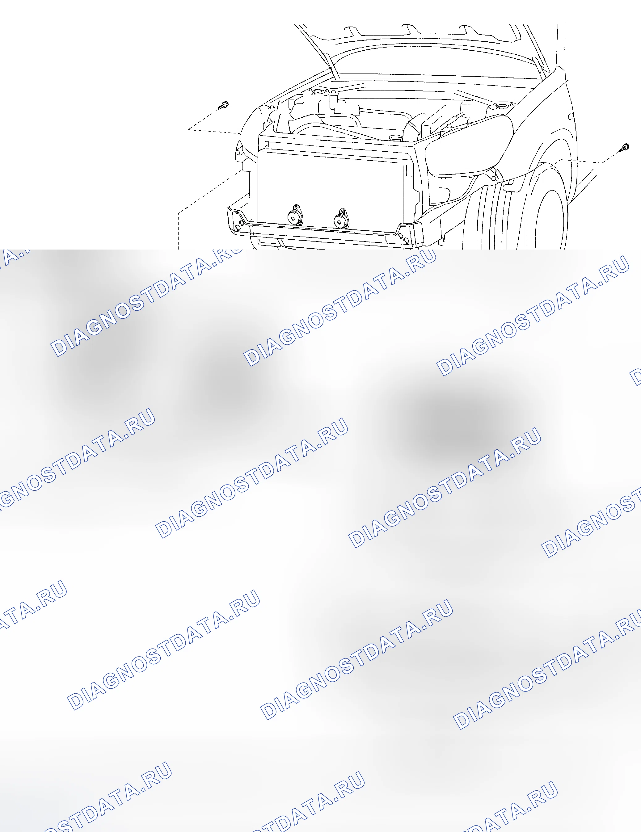 Рис. 75: КОМПОНЕНТЫ. Toyota RAV4 II рестайлинг