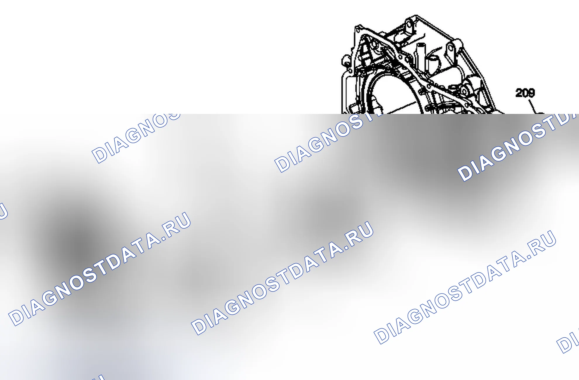 Рис. 148: Гидротрансформатор и корпус жидкостного насоса в сборе - 6T40/6T45/6T50. Chevrolet Equinox II