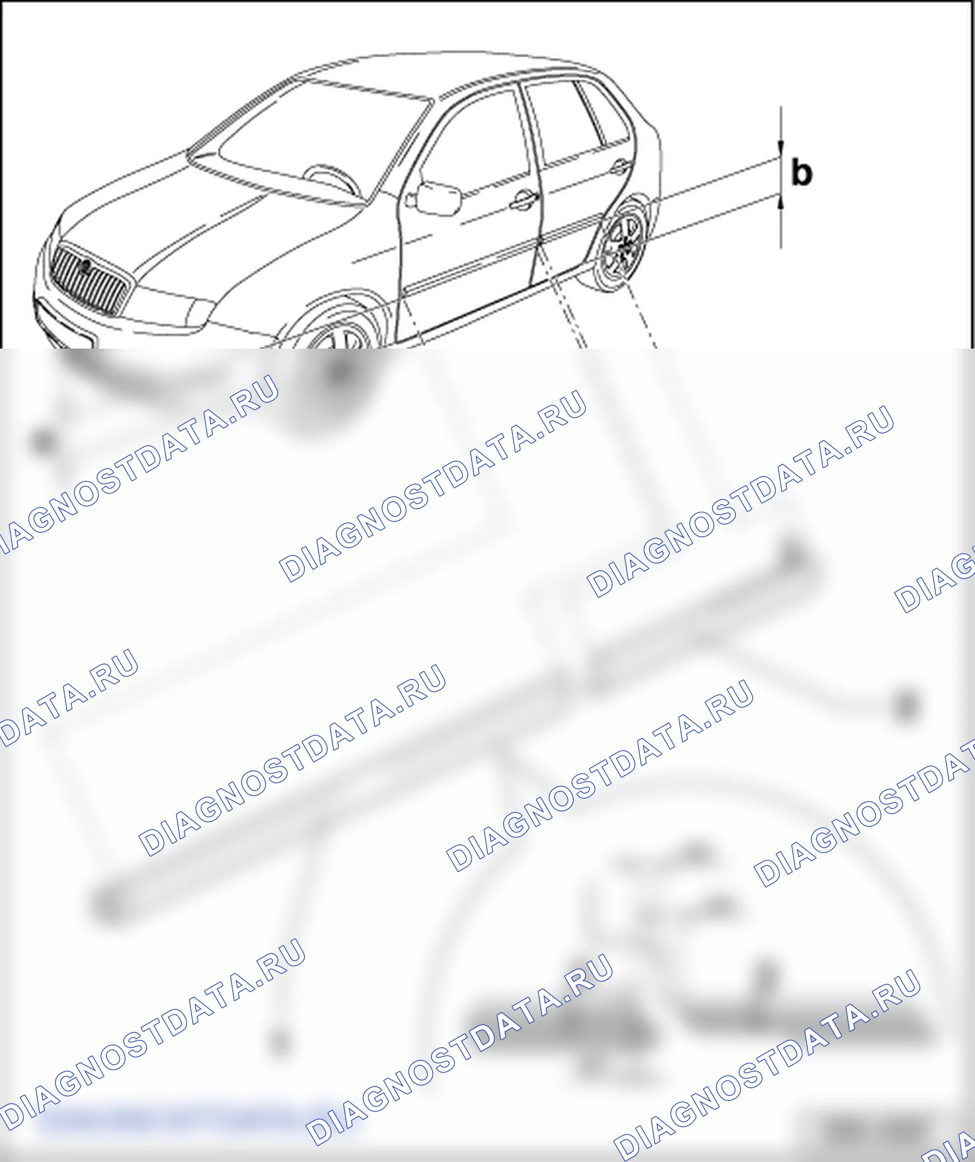 Защитные накладки. Skoda Fabia I