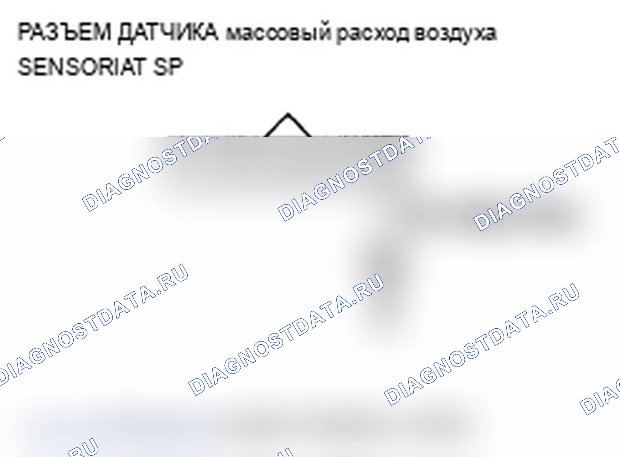 Рис. 9: P0102 расшифровка кода ошибки: низковольтная цепь датчика массовый расход воздуха. Acura RDX I