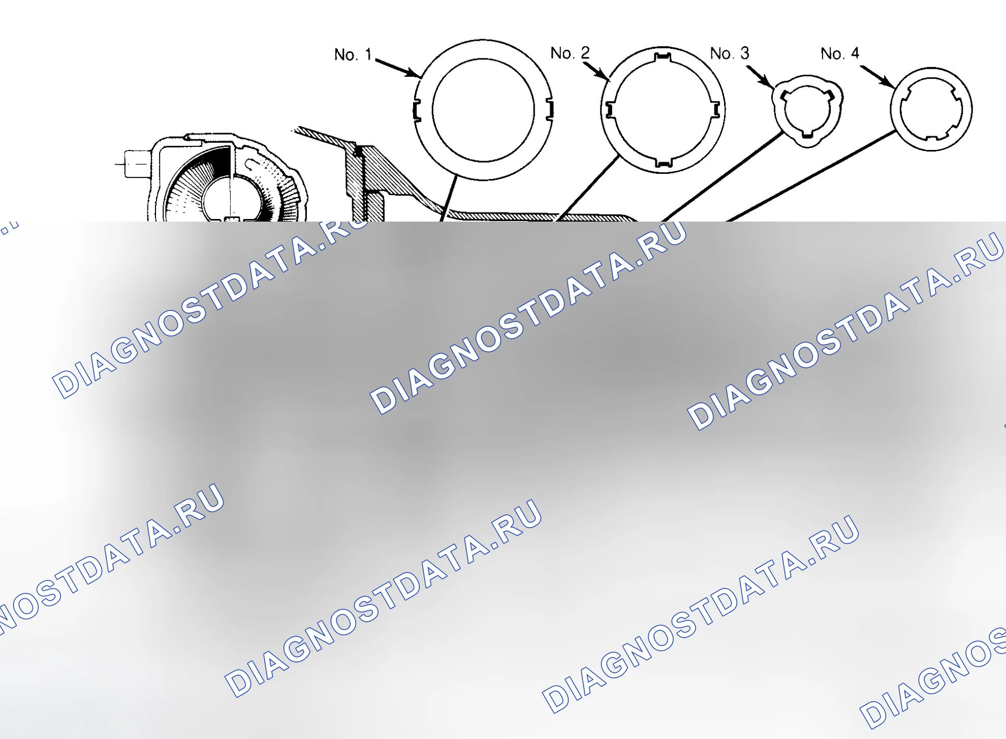 Рис. 11: РАЗБОРКА КОРОБКИ ПЕРЕДАЧ. Ford Mustang III рестайлинг
