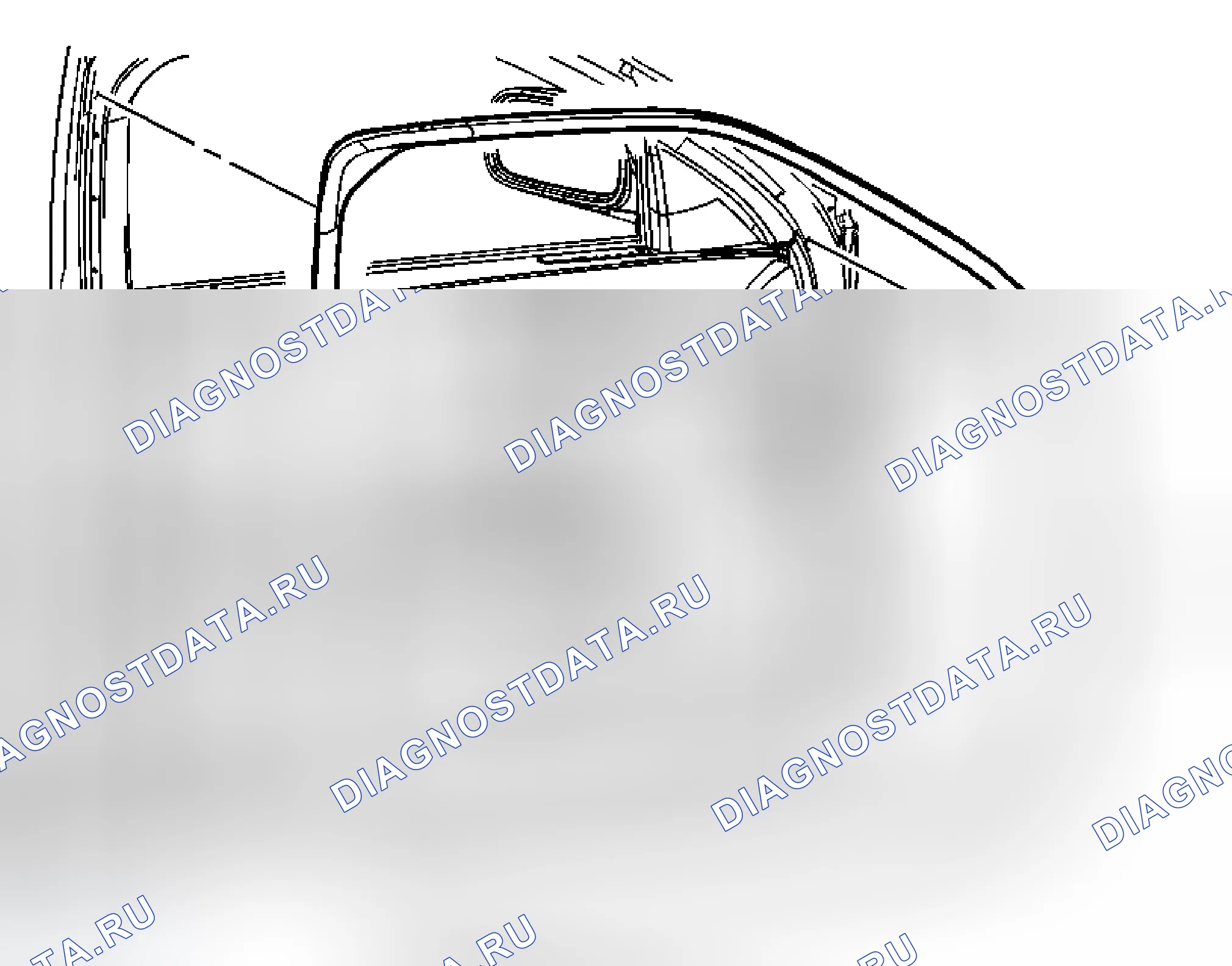 Рис. 25: Замена передней двери. Cadillac DTS I