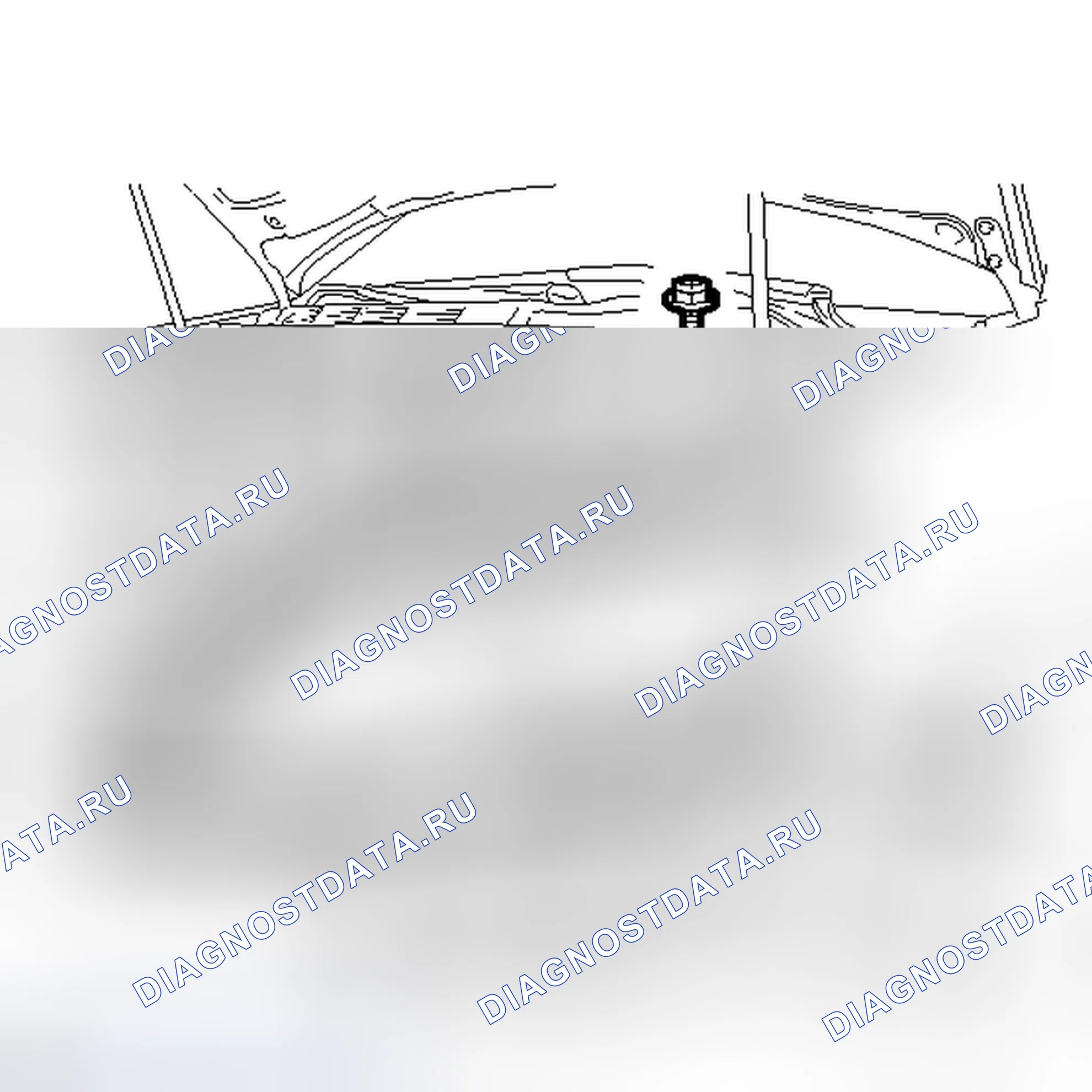 Рис. 25: ДЕМОНТАЖ. Toyota Avalon XX30 рестайлинг 2
