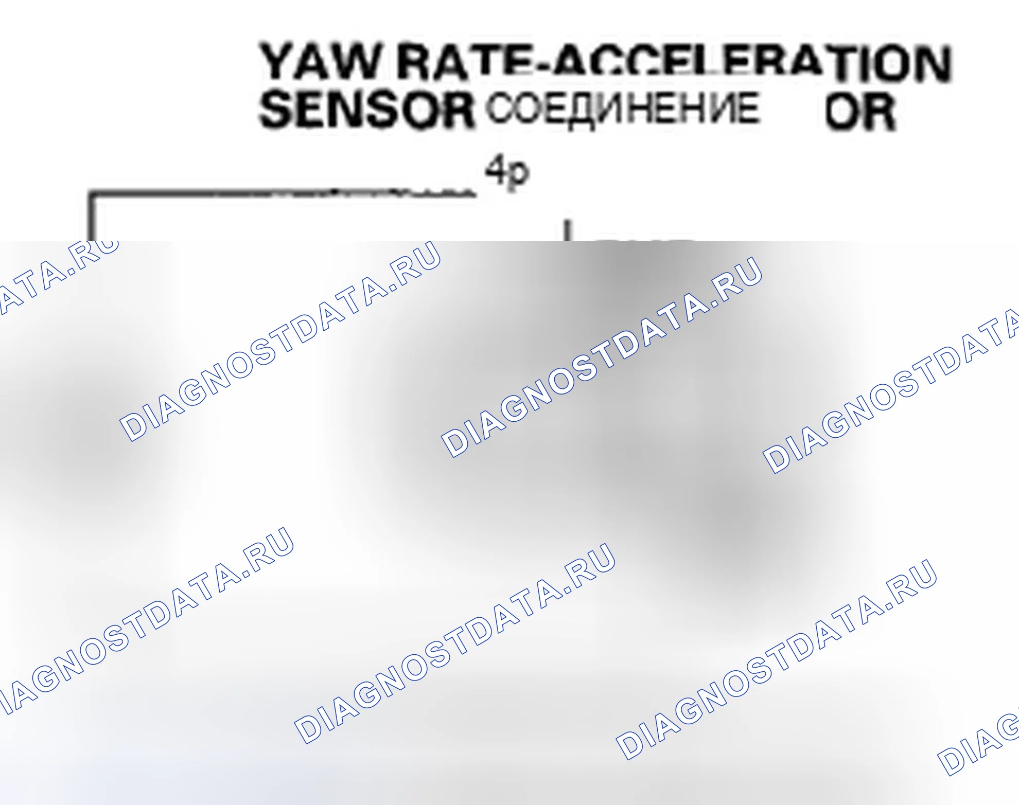 Рис. 12: расшифровка кода ошибки 25: Yaw Rate датчик неисправность; расшифровка кода ошибки 26: неисправность датчика бокового ускорения; расшифровка кода ошибки 28: Longit. Acura ZDX I