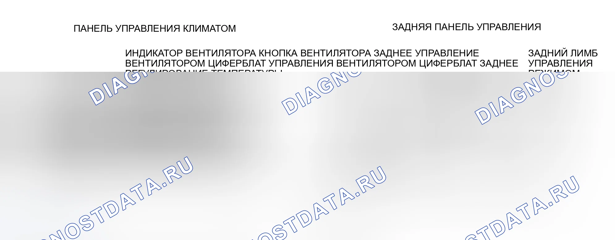 Рис. 8: Функция самодиагностики цепи связи (без заднего климат-контроля). Honda Odyssey III