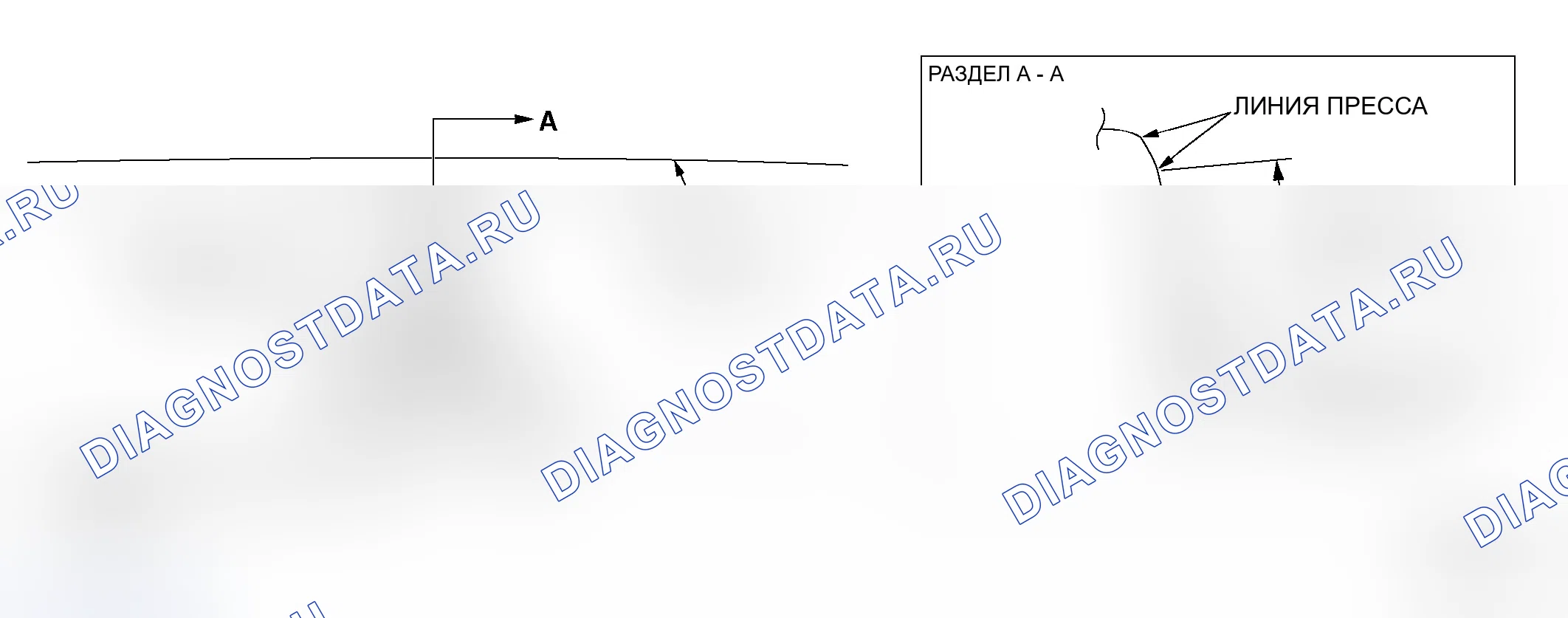 Рис. 40: >> A <<ПРИМЕНЕНИЕ МАРКИРОВКИ. Mitsubishi Lancer Evolution IX