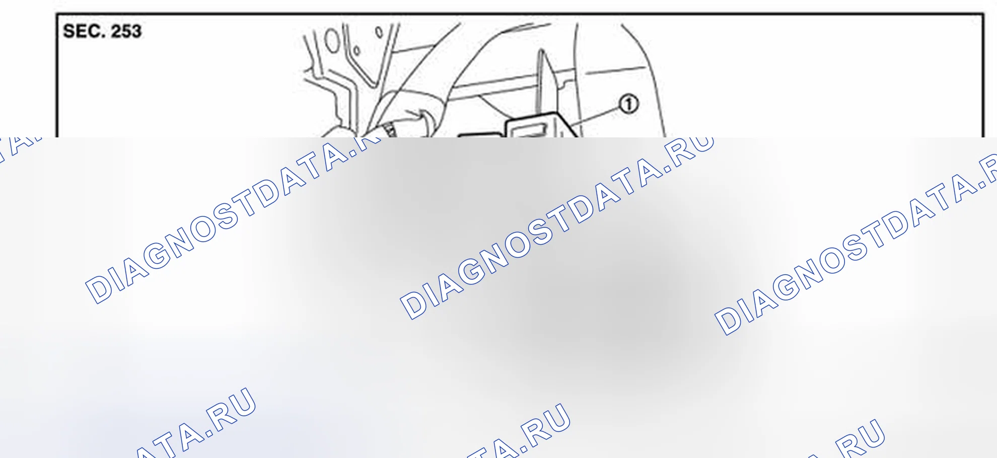 Рис. 90: Разнесенный вид. Nissan Cube III