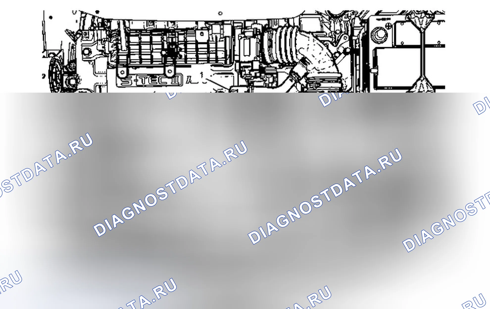 Рис. 20: Замена узла воздухоочистителя. Chevrolet Spark M300