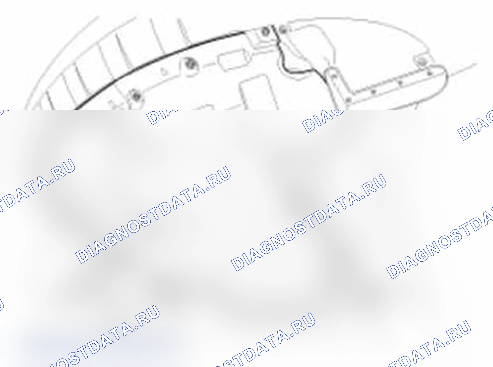 Рис. 54: Демонтаж. Hyundai Santa Fe II рестайлинг