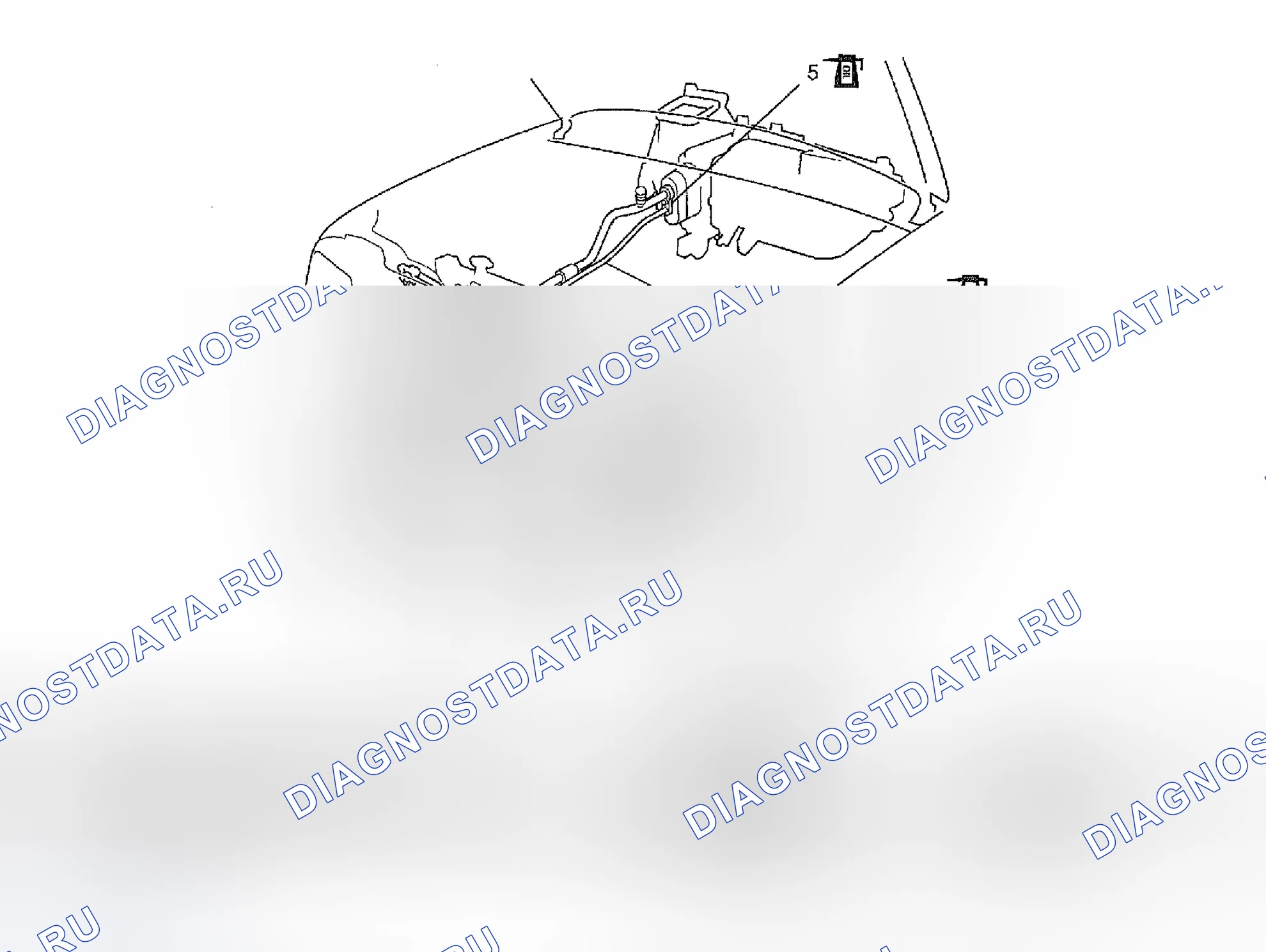 Рис. 75: Трубная обвязка. Suzuki Vitara I