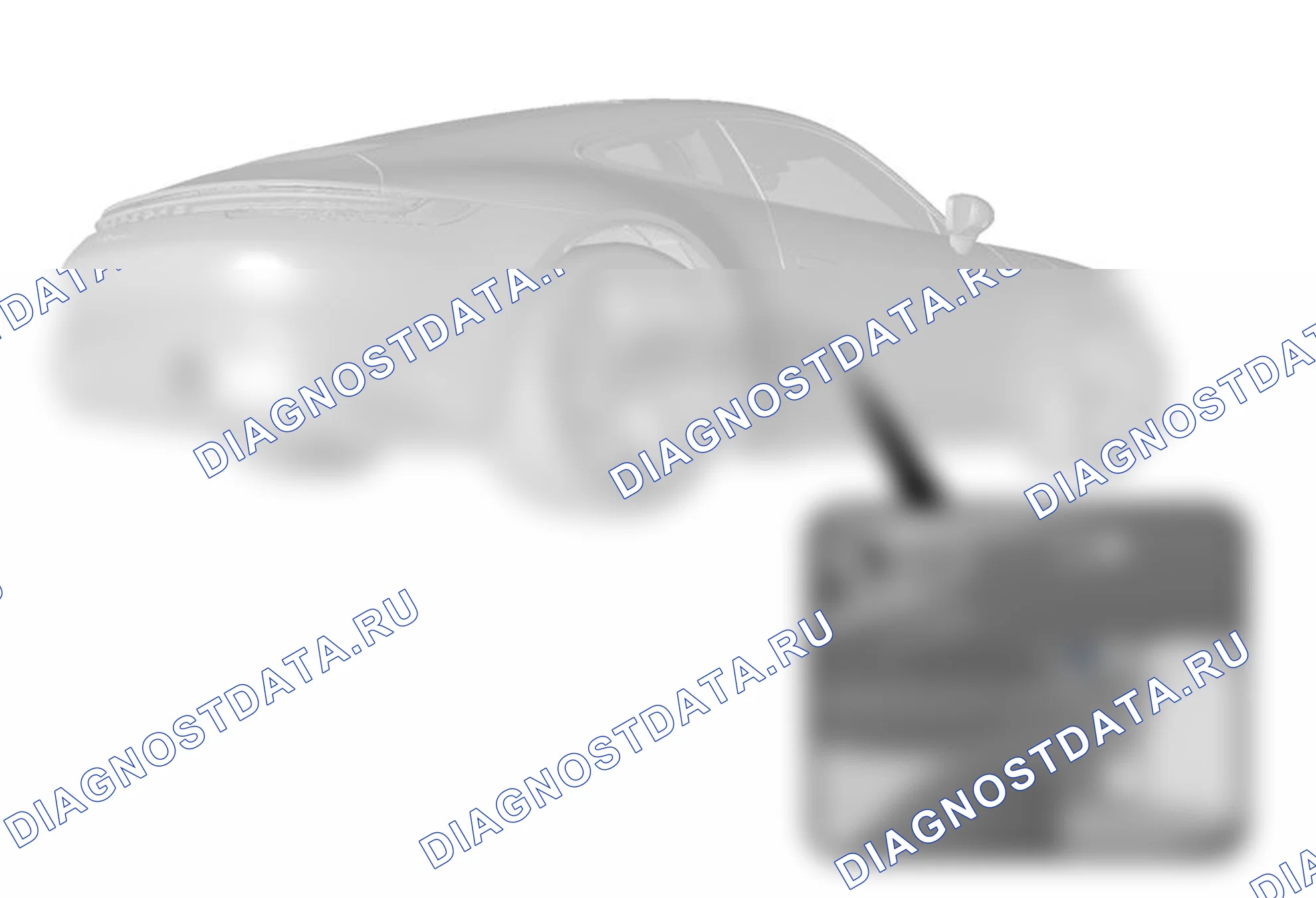 Розетки 12 В, электрическая неисправность. Porsche 911 Carrera 992