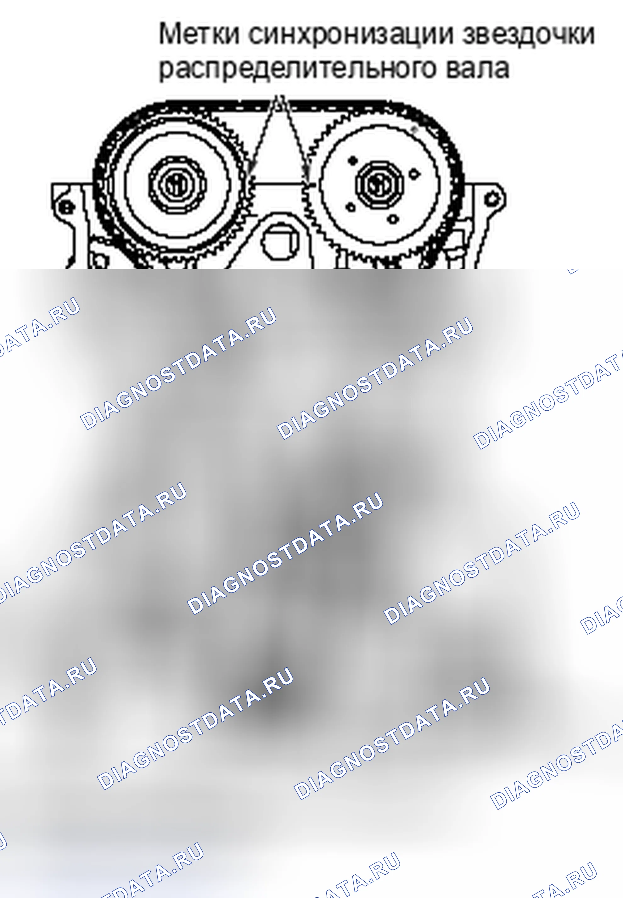Рис. 288: < < E > > СНЯТИЕ НАТЯЖНОГО УСТРОЙСТВА ЦЕПИ ГРМ. Mazda MX-5 NB