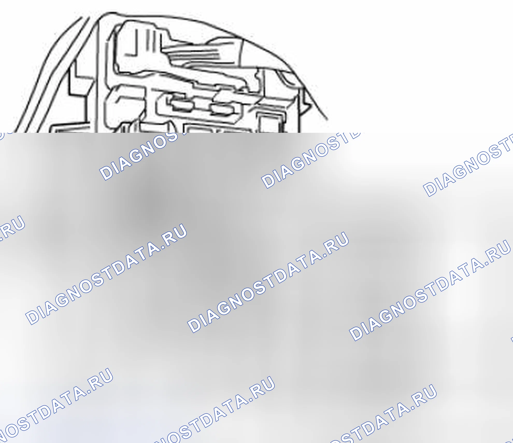 Рис. 9: Проверка напряжения между клеммой " G01-15 " и заземлением корпуса. Suzuki Grand Vitara II рестайлинг 2