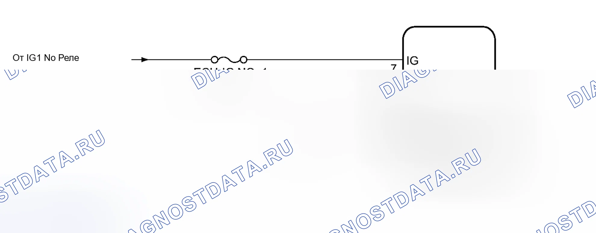 Рис. 509: электросхема. Toyota Sienna III