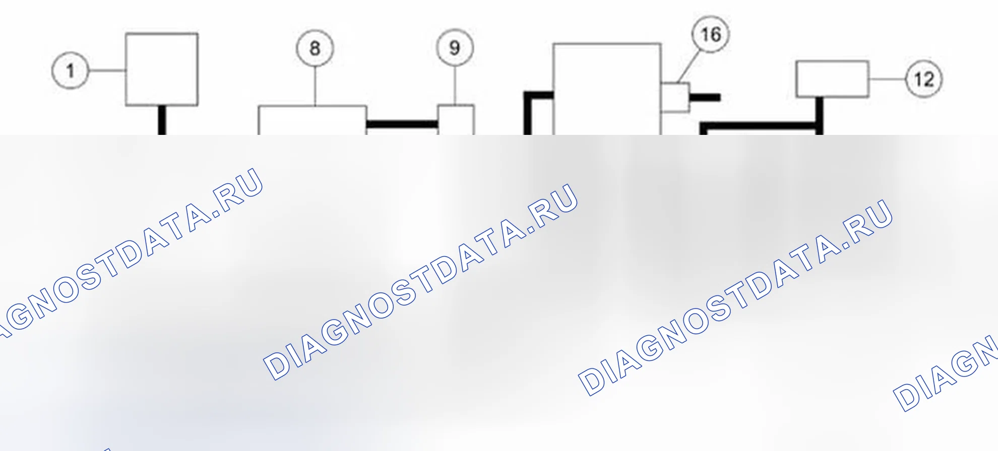 Рис. 120: Vehicle Emission Vacuum Routing - 1,6 л GTDI и 2,0 л GTDI. Ford Escape III