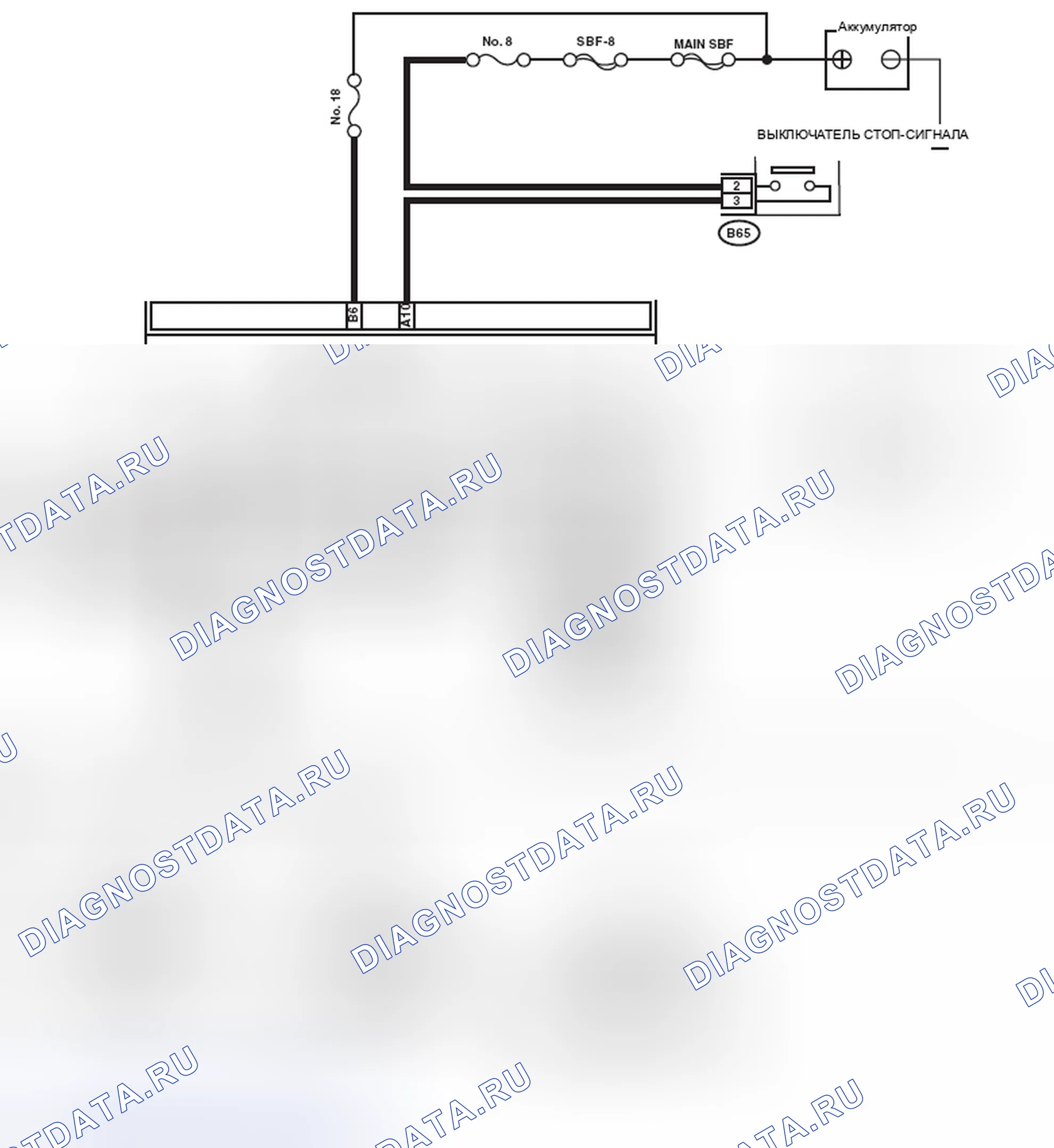 Рис. 719. Subaru Legacy BM/BR рестайлинг