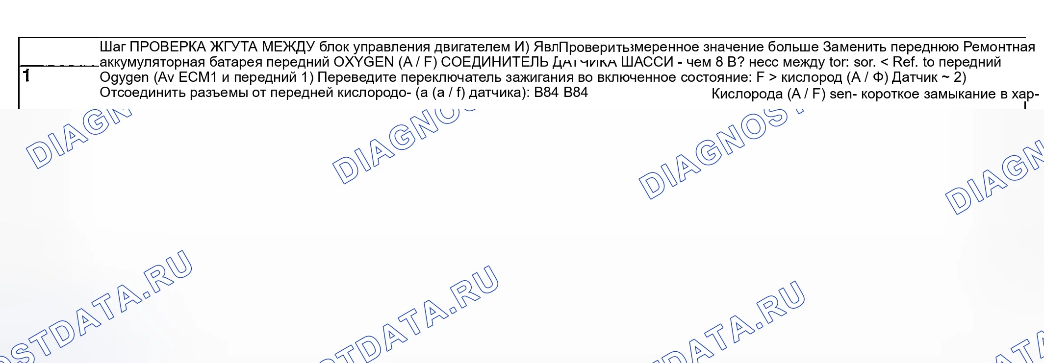 Рис. 913: ДИАГНОСТИЧЕСКАЯ ПРОЦЕДУРА. Subaru Legacy BL/BP