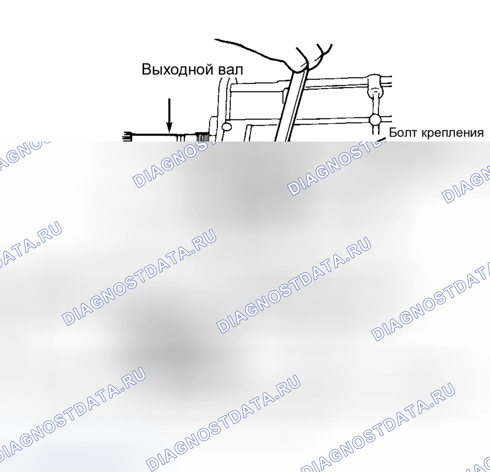 Рис. 4: РАЗБОРКА КОРОБКИ ПЕРЕДАЧ. Ford Bronco V