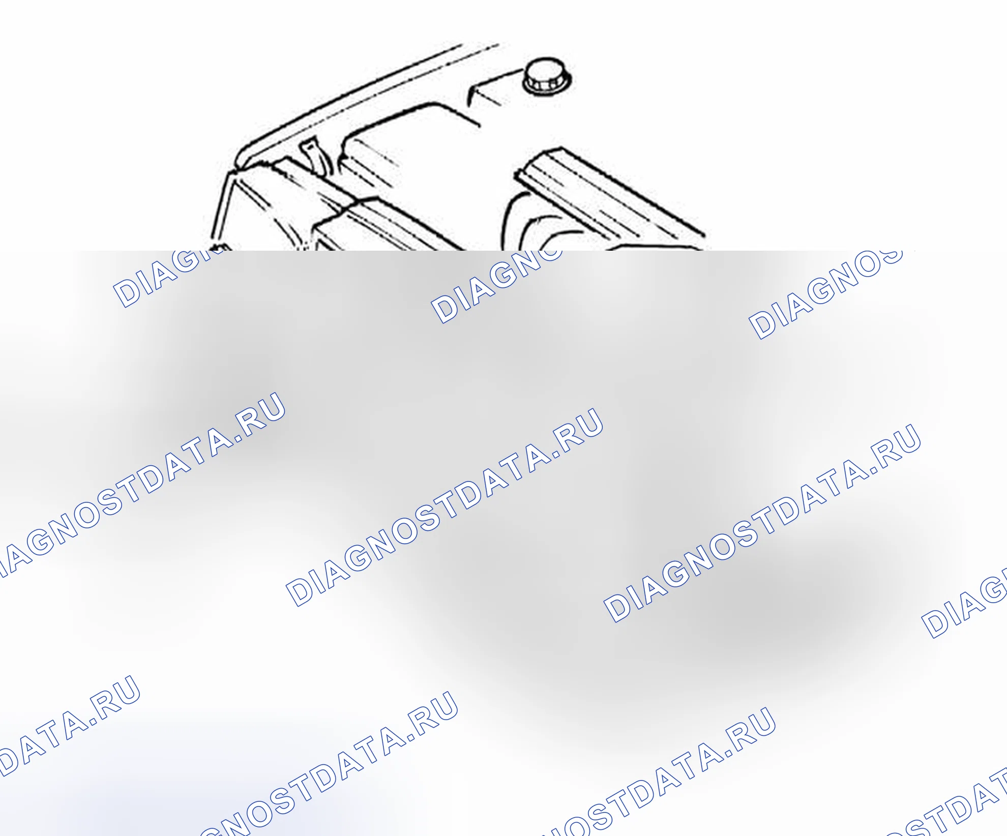 Рис. 101: Нагревание крышки бампера. Volvo C70 I