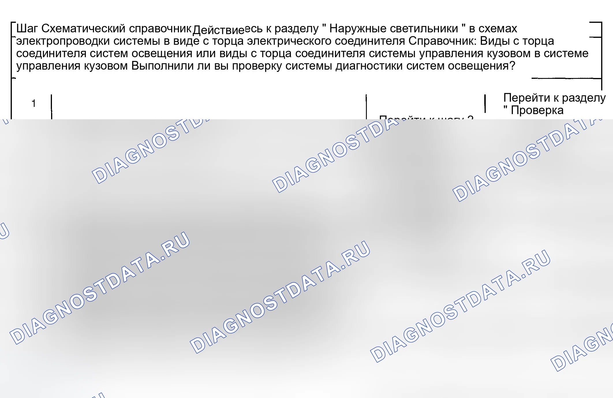 Рис. 23: Резервные лампы не работают. GMC Savana H2500 