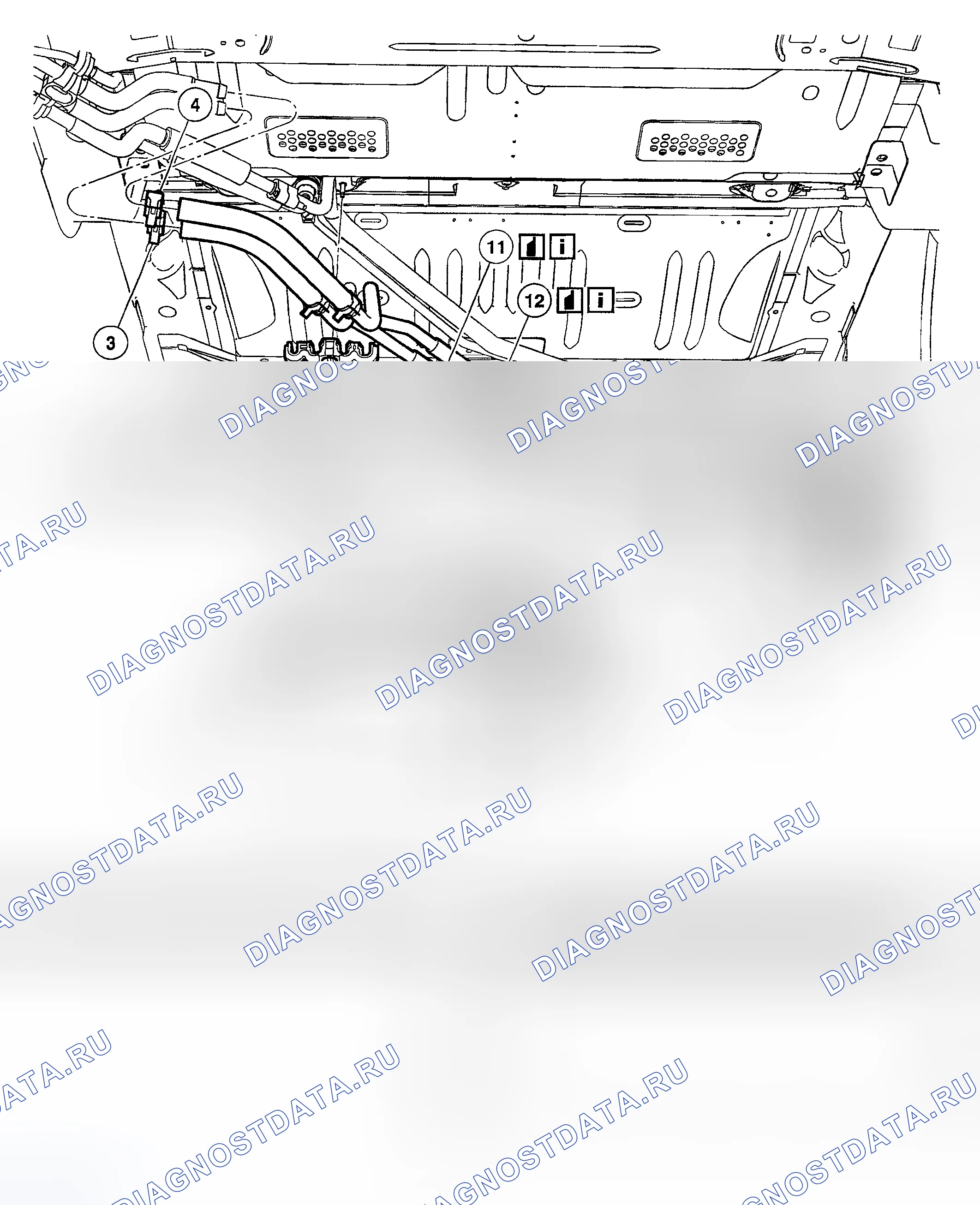 Рис. 172: Демонтаж и монтаж. Hyundai Nexo I