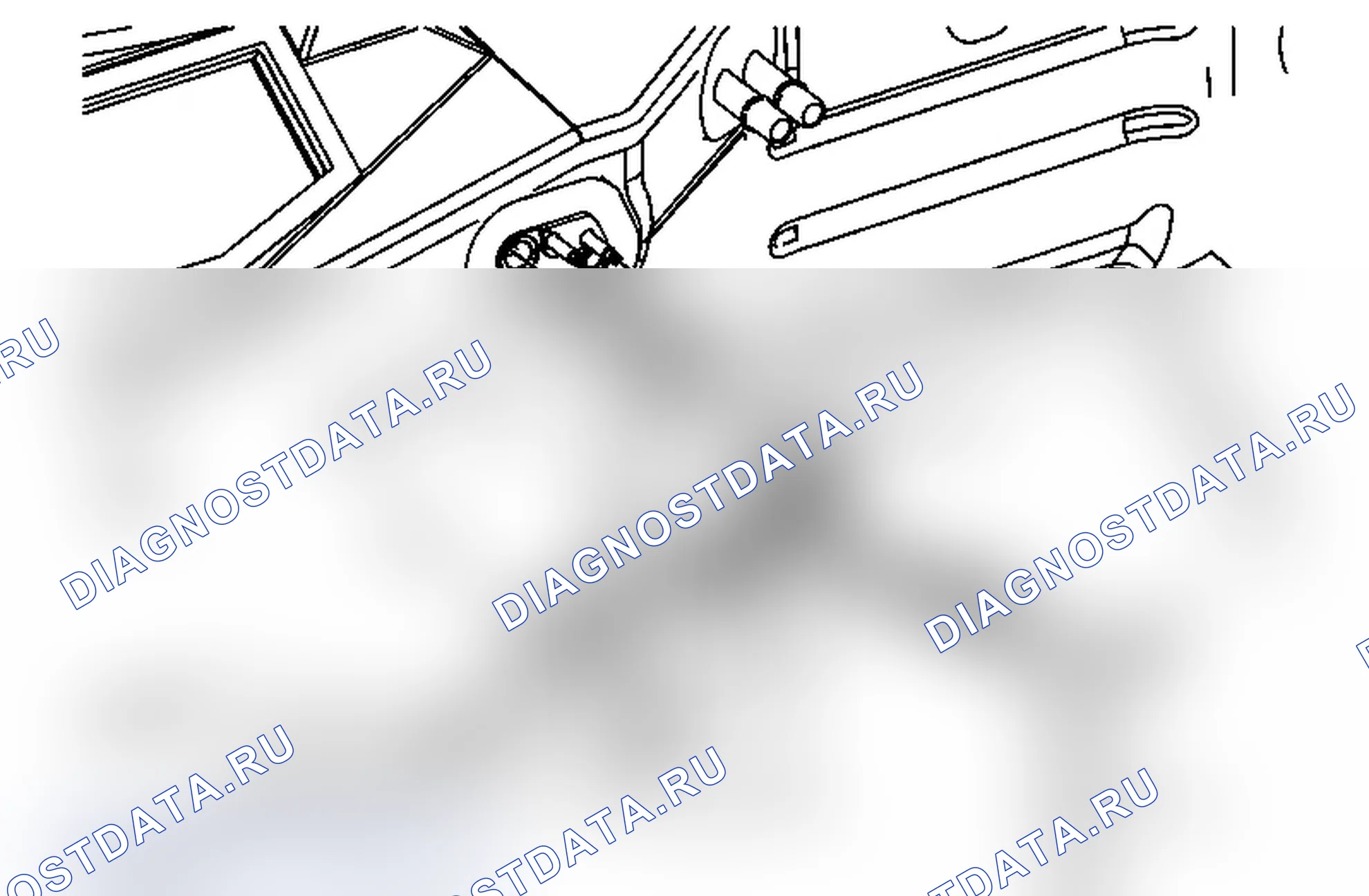Рис. 23: Замена аккумулятора кондиционера (Non-HP2). Chevrolet Tahoe III