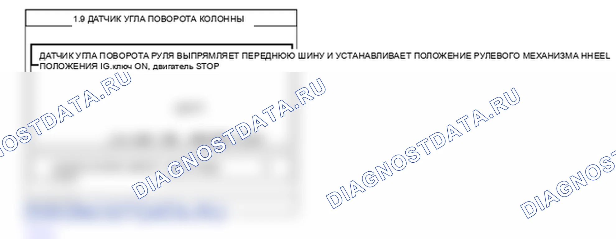 C1261: Датчик угла поворота не откалиброван. Hyundai Santa Fe CM