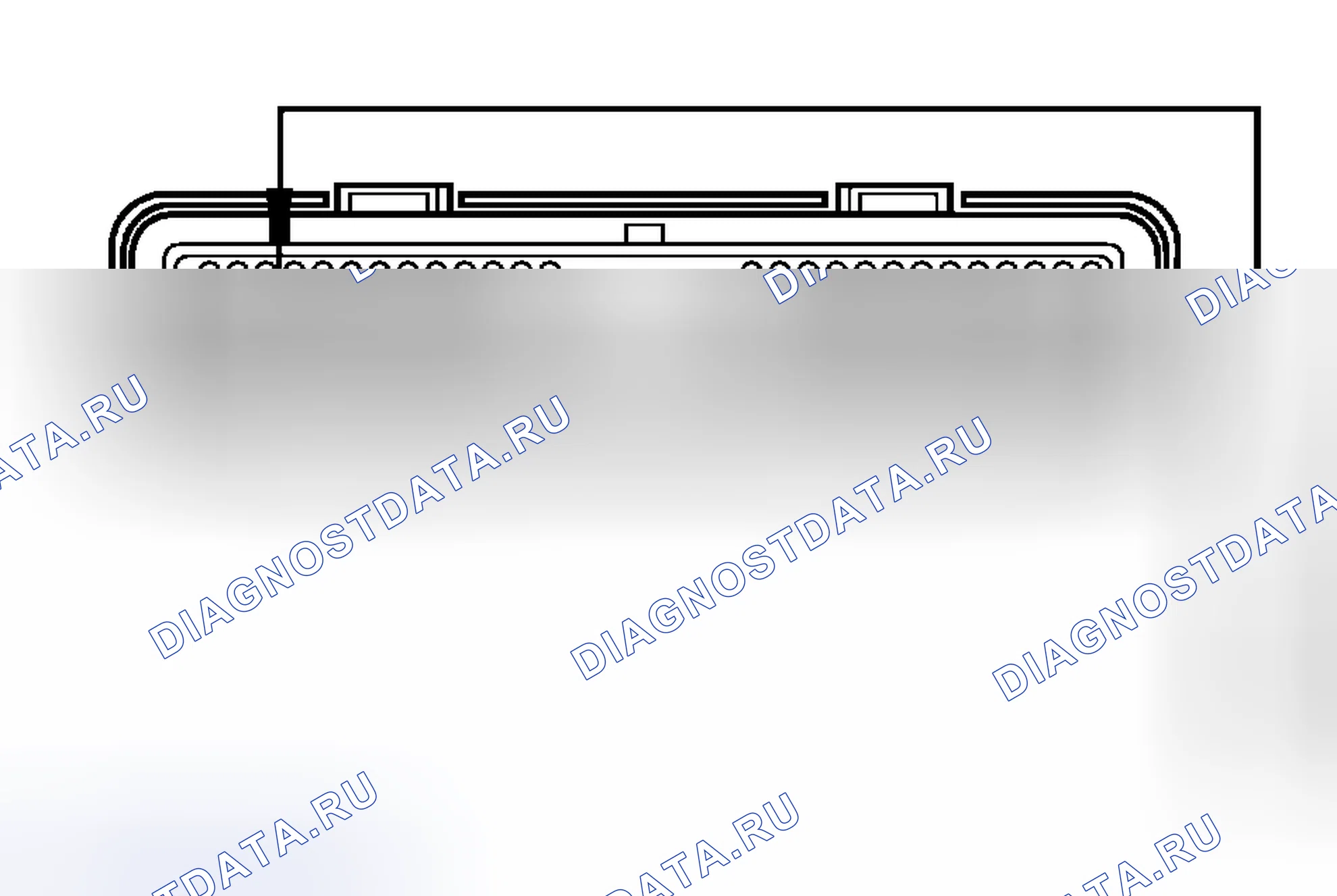 Рис. 70: диагностический тест G: ИНДИКАТОР ЗАЩИТЫ ОТ КРАЖ ВСЕГДА / НИКОГДА НЕ ГОРИТ - НЕТ ТРЕХСЕКУНДНОГО ИНДИКАТОРА ЗАЩИТЫ ОТ КРАЖ. Hyundai Porter IV