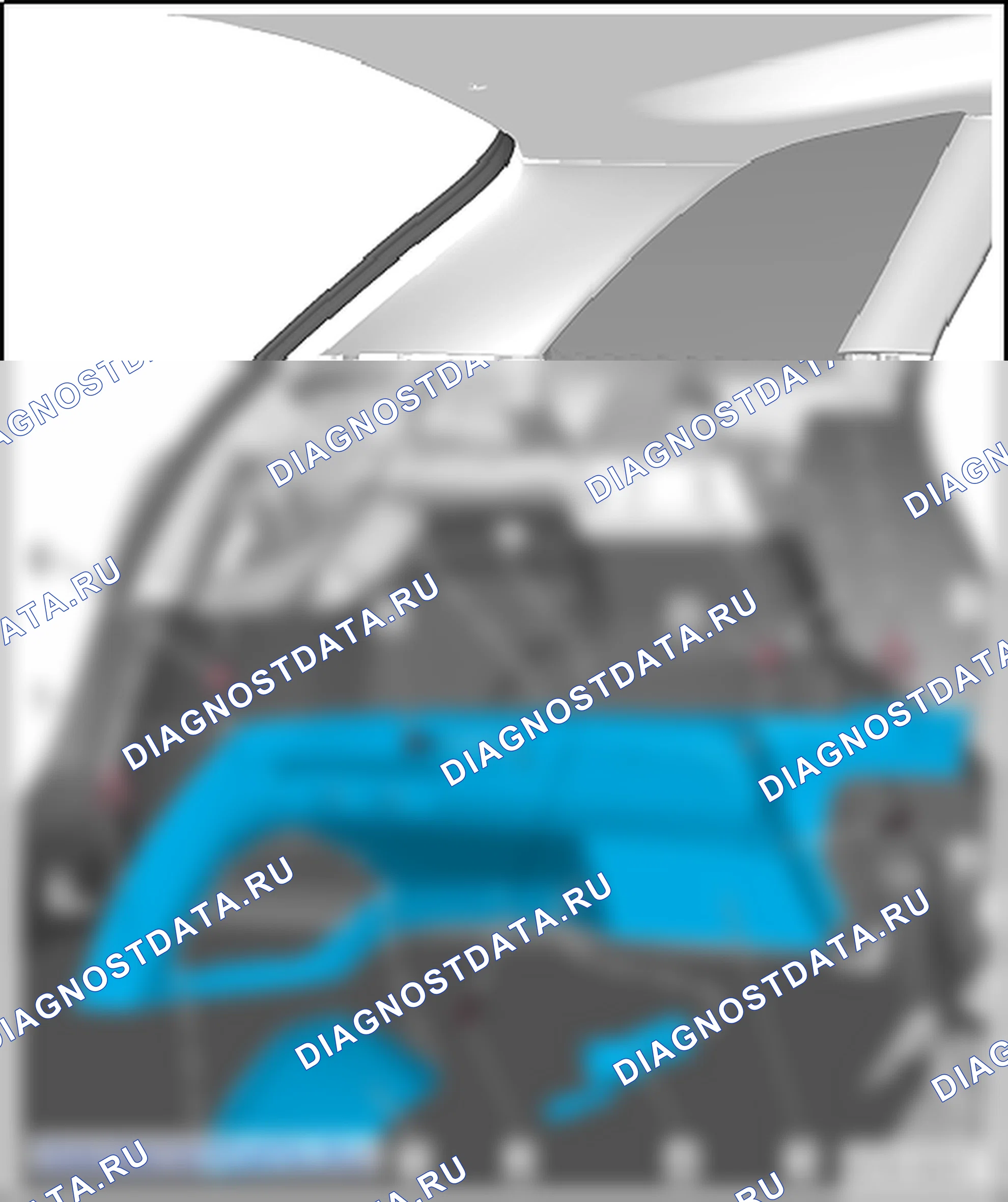 Колонны и боковые панели. SEAT Ibiza IV