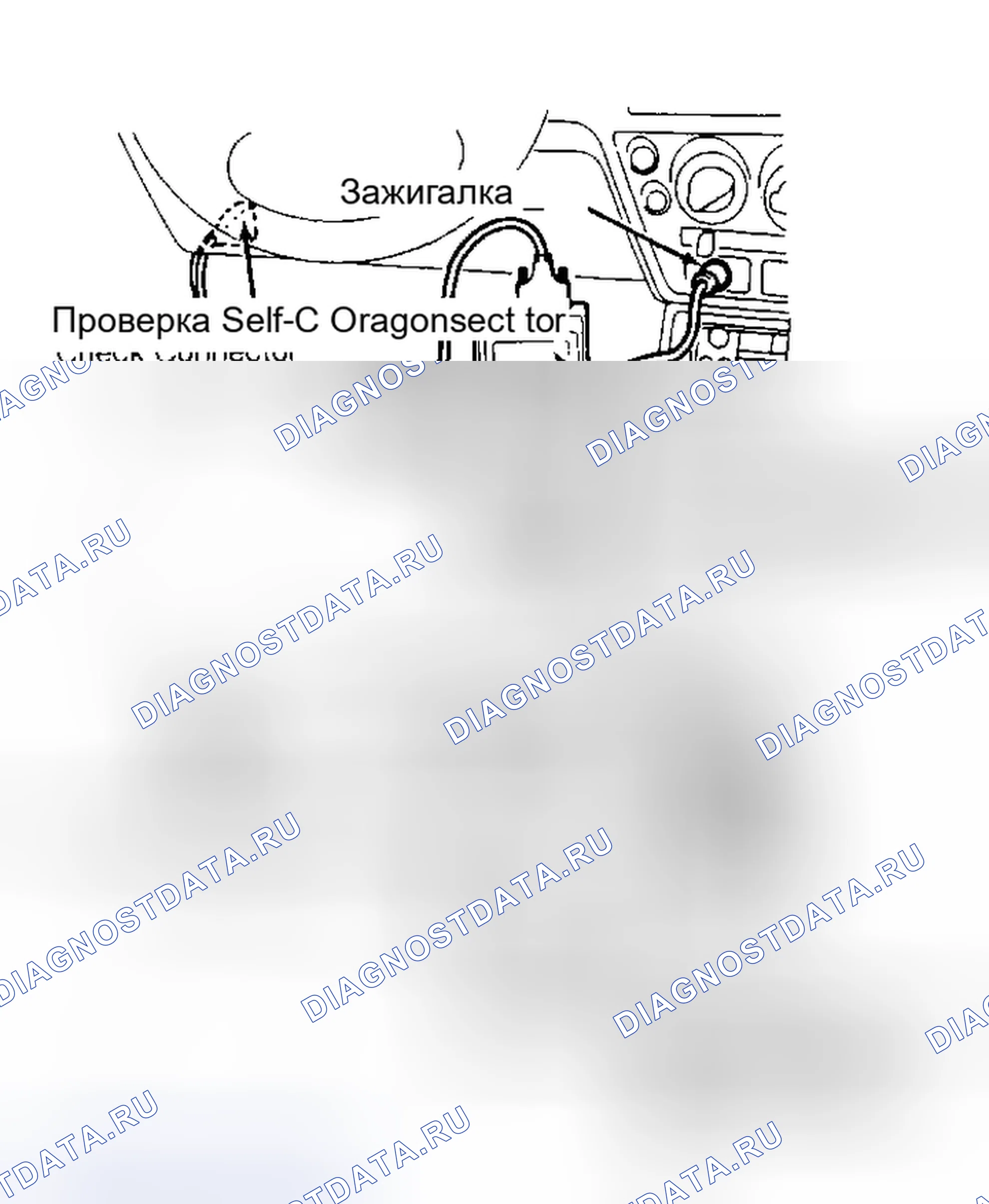 Рис. 8: ПРОВЕРКА ТОКА ЭЛЕКТРОМАГНИТНОГО КЛАПАНА. Mitsubishi Galant VI